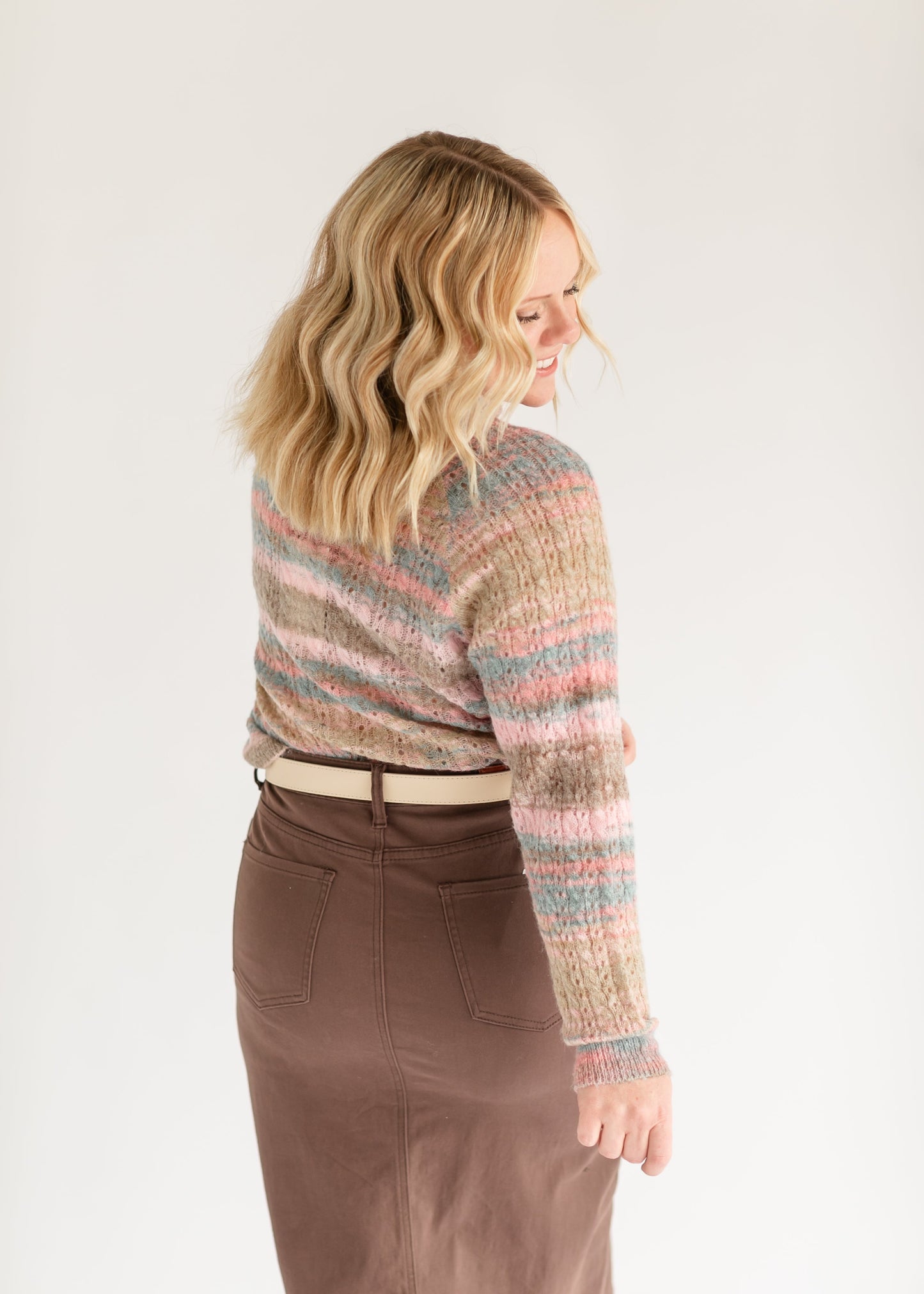 Astrid Turtleneck Spacedye Sweater - FINAL SALE