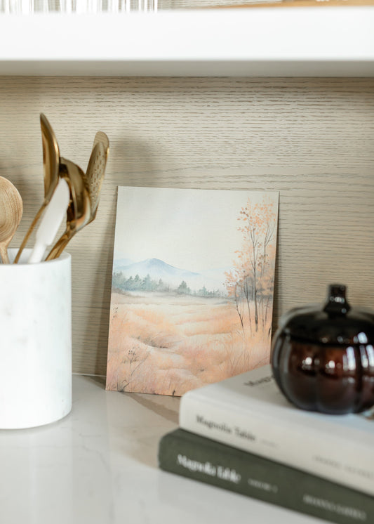Autumn Field Art Print - FINAL SALE