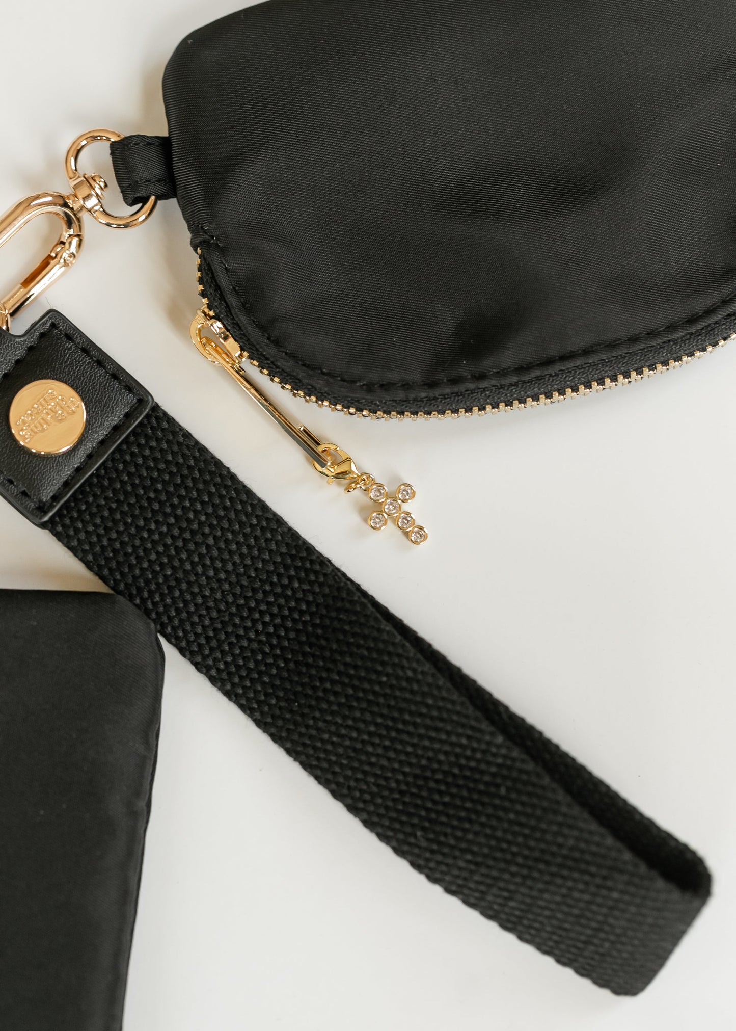 Bag Charm Gold Cross