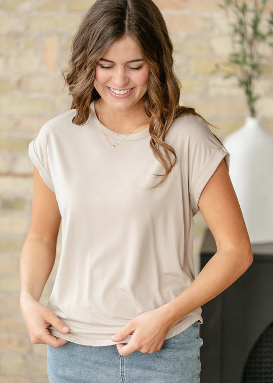 Bamboo Blend Slub Tee