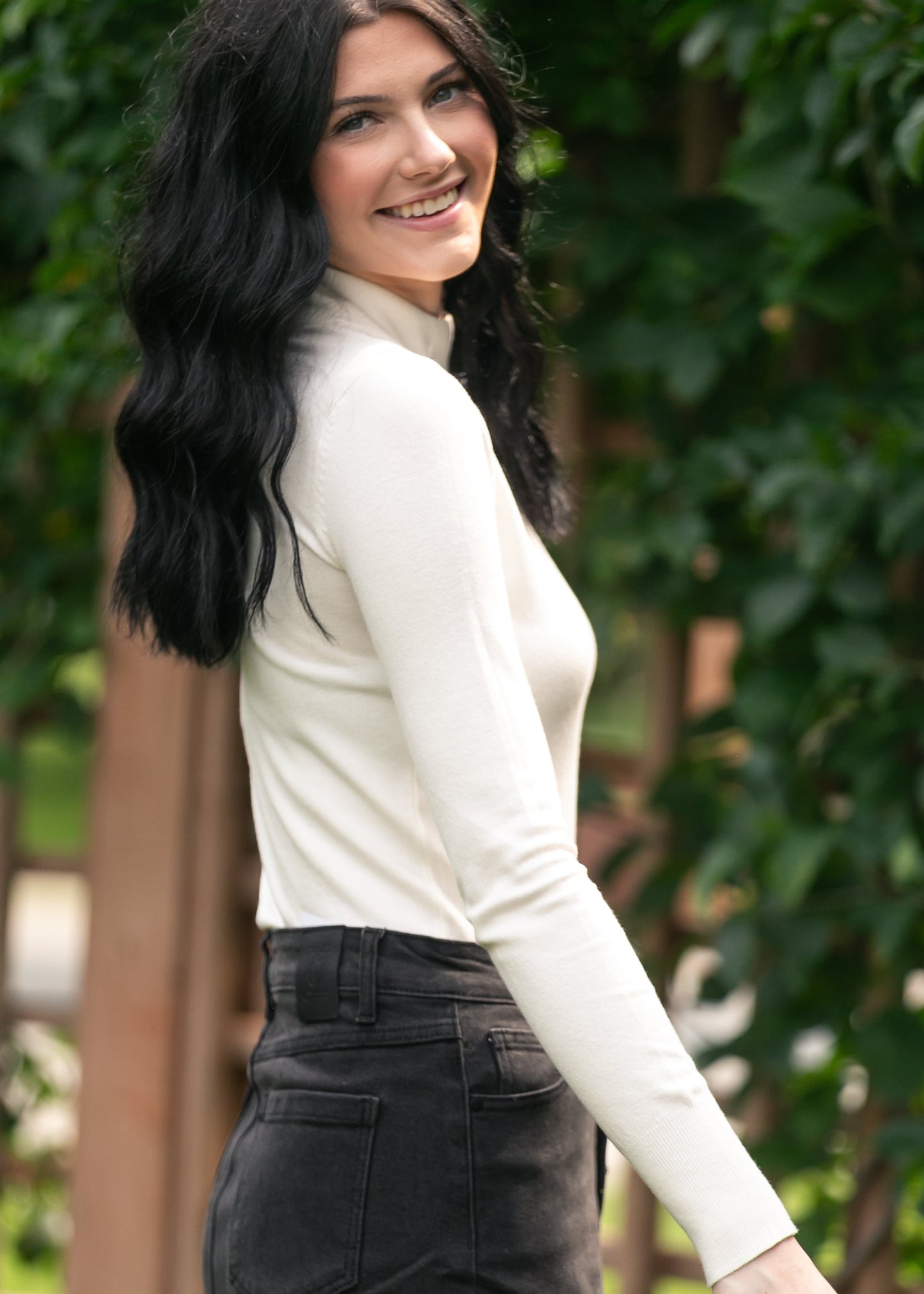 Basic Mock Neck Sweater - FINAL SALE