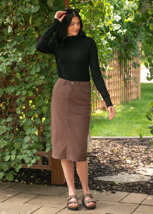 Basic Mock Neck Sweater - FINAL SALE