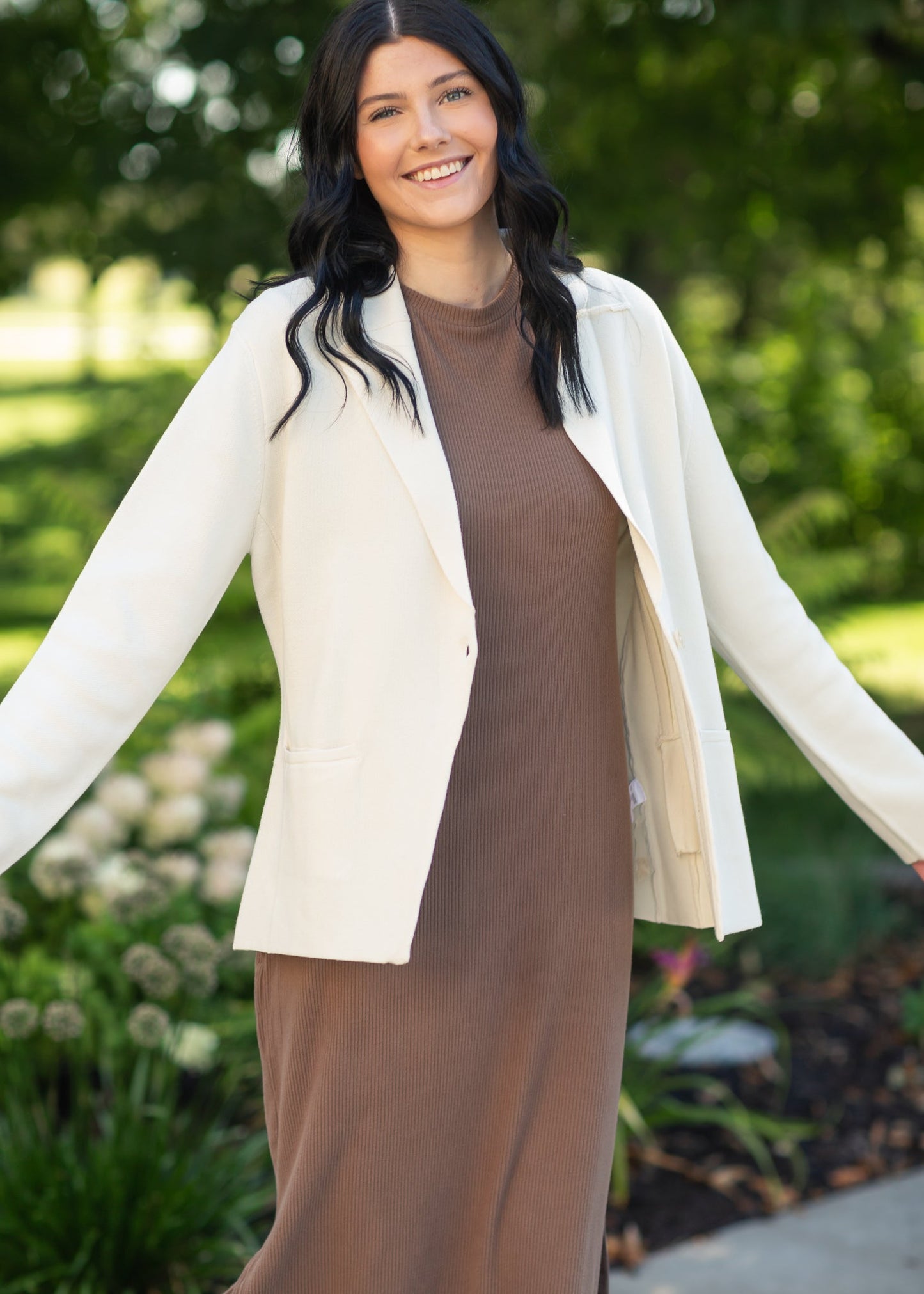 Baylor Ultra Soft Ribbed T-Shirt Dress