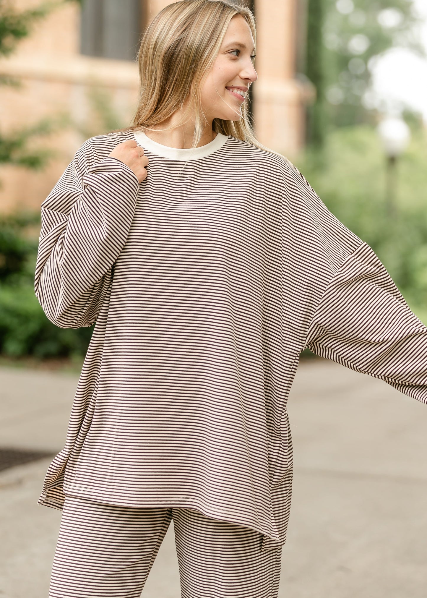 Be At Peace Striped Top