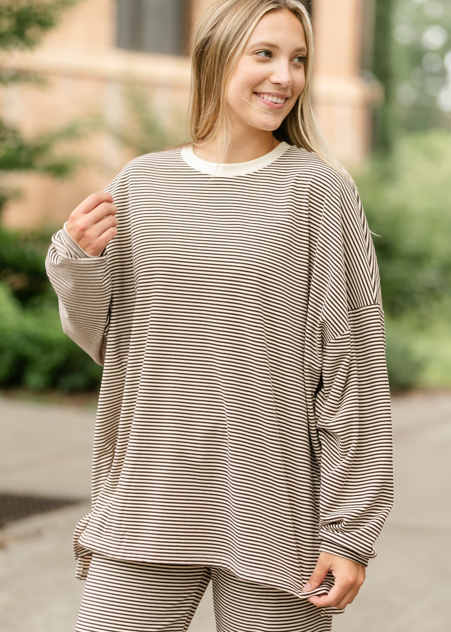 Be At Peace Striped Top