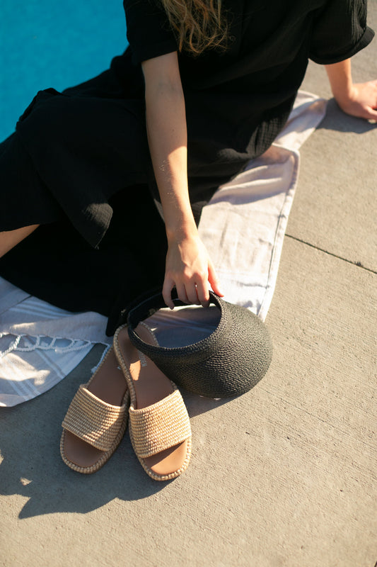 Beach Travel Sun Cap Visor - FINAL SALE