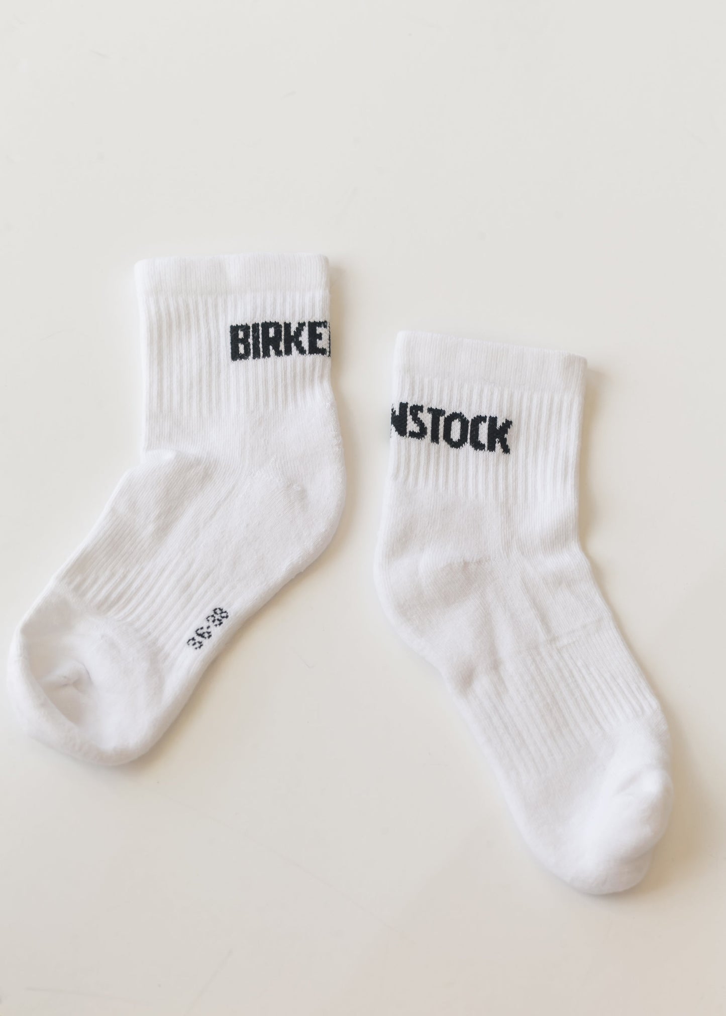 Birkenstock® White Crew Ankle Socks - 2 pack