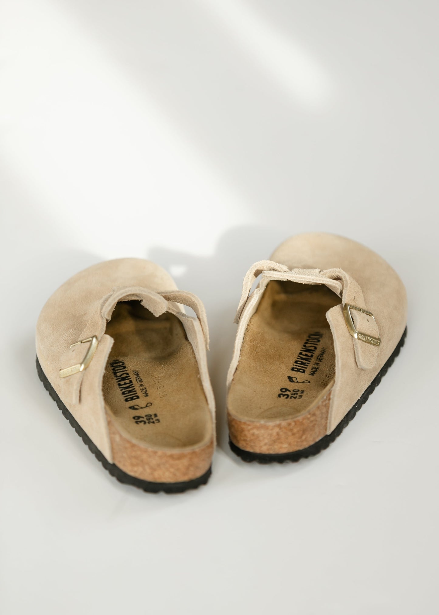 Birkenstock® Women's Boston Sandcastle Suede Clog