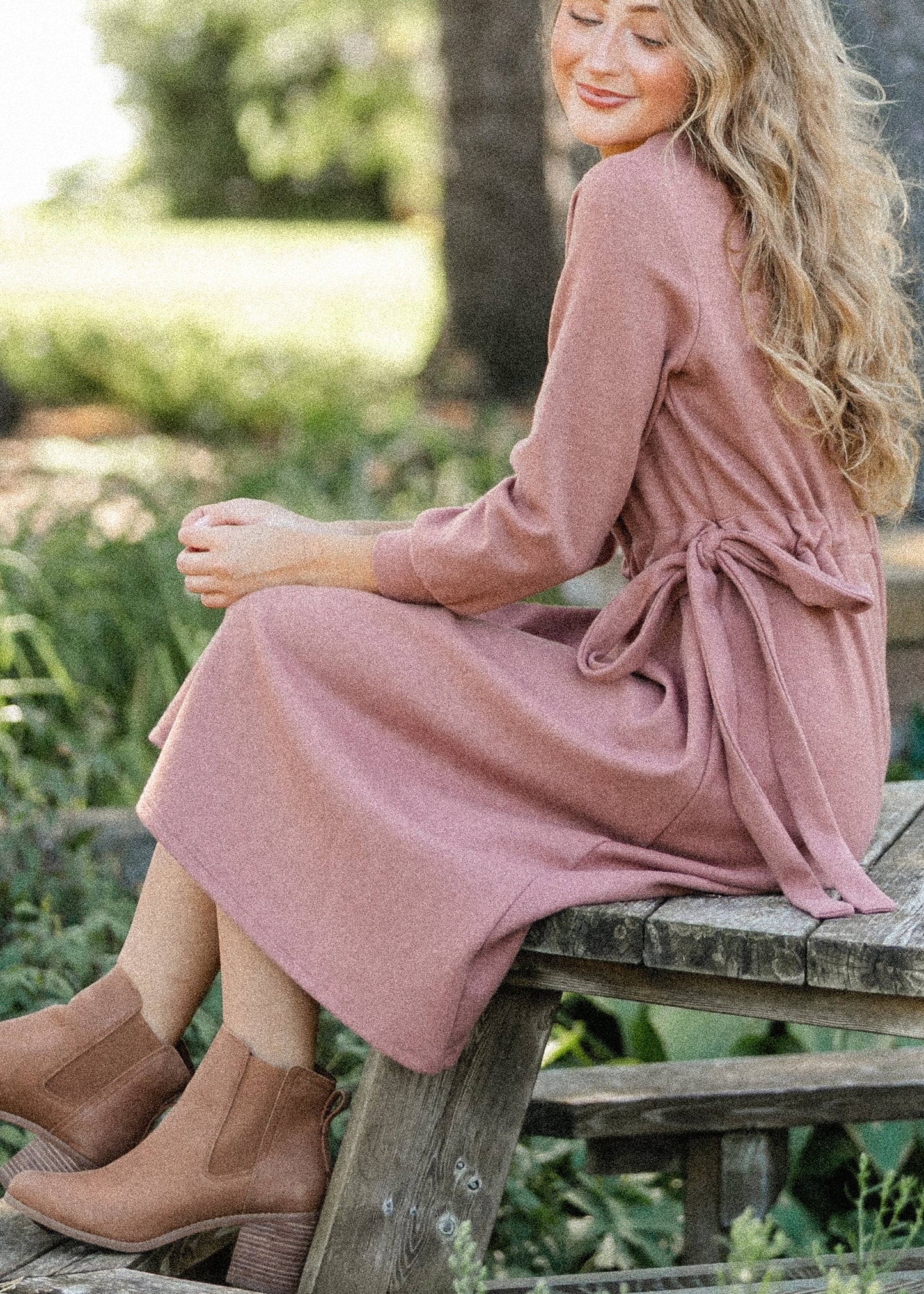 Blair Long Sleeve Midi Dress - FINAL SALE