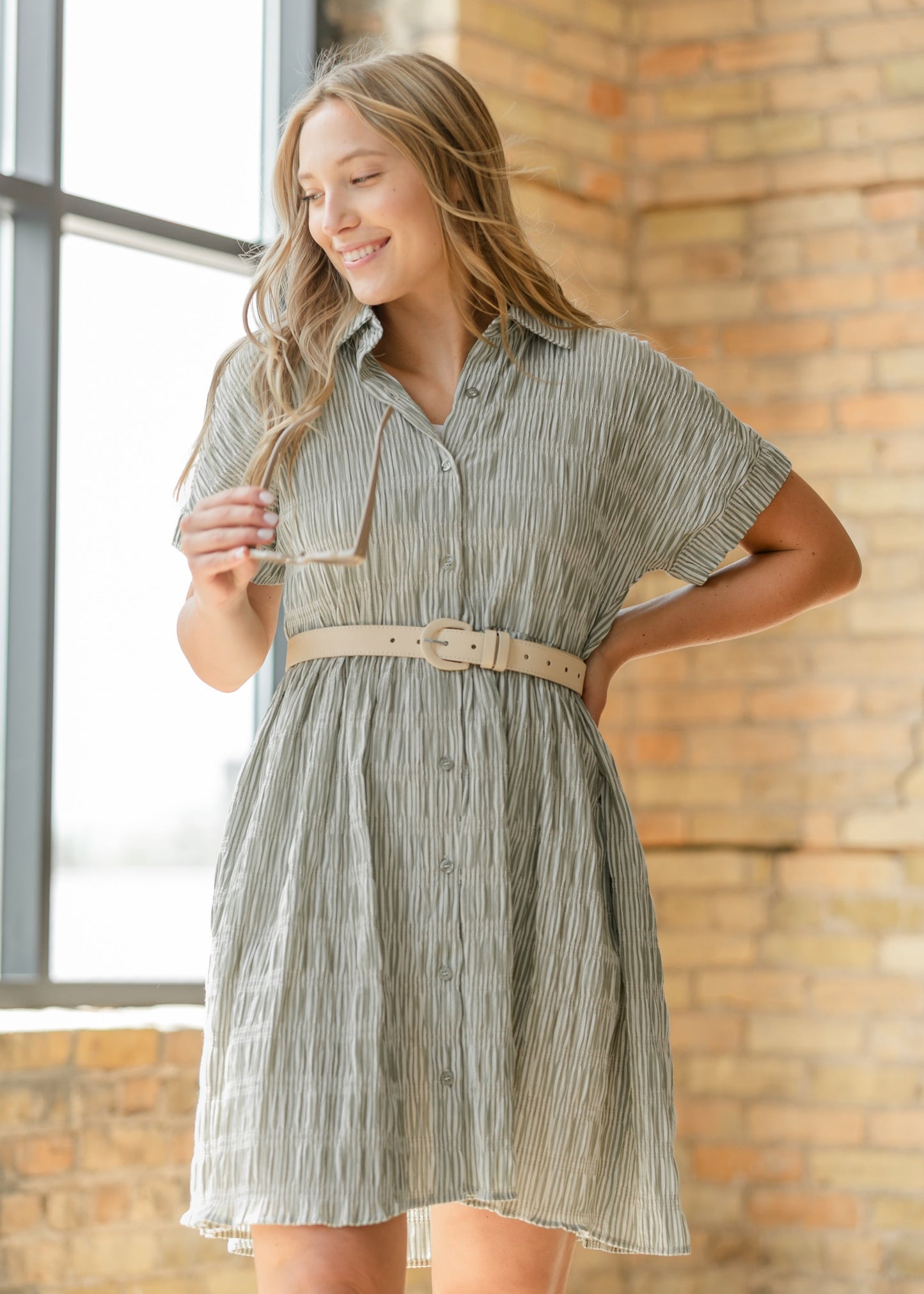 Blanche Button Up Dress - FINAL SALE