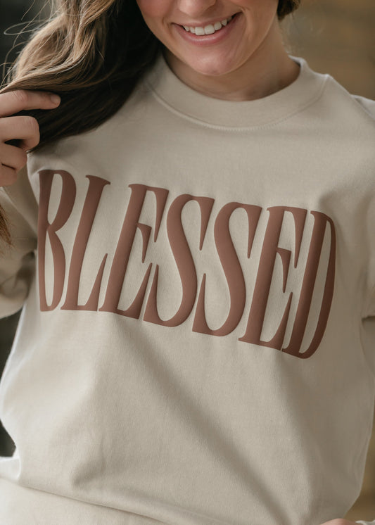 Blessed Pullover Sweatshirt