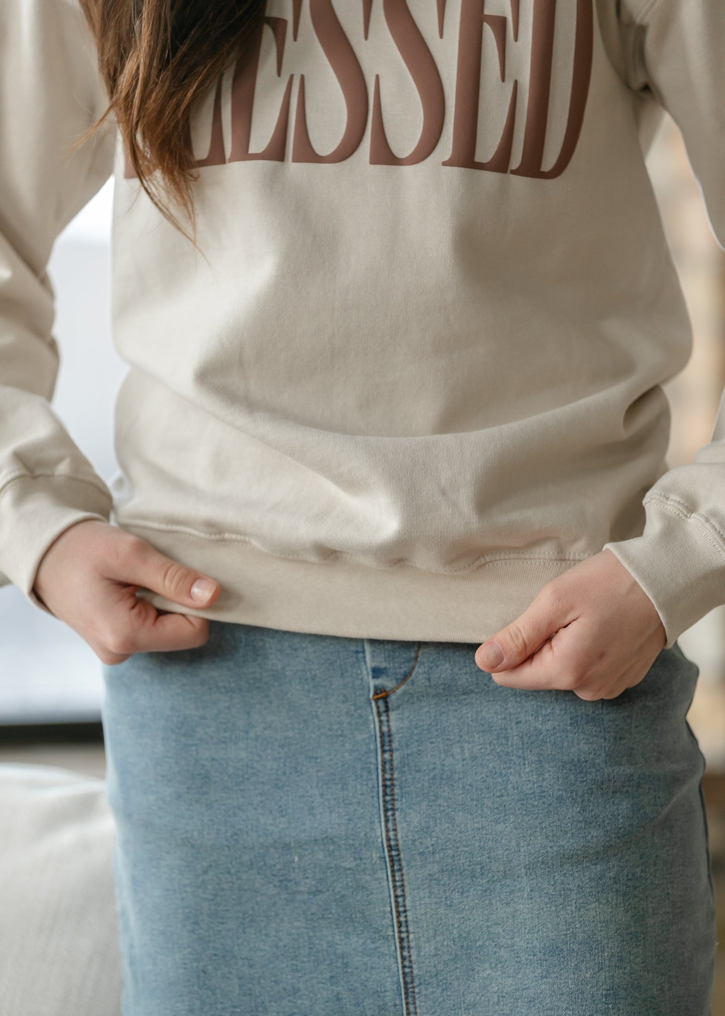 Blessed Pullover Sweatshirt