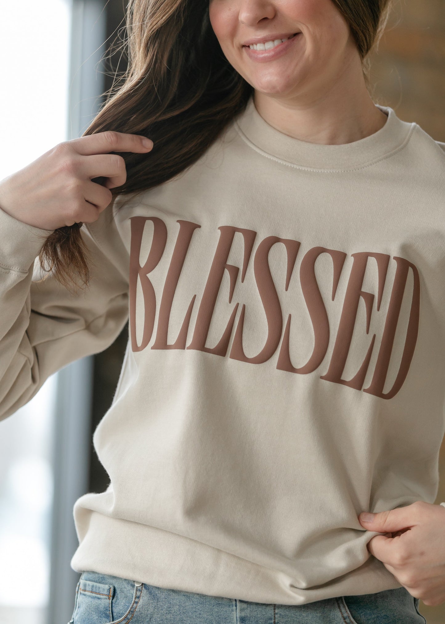 Blessed Pullover Sweatshirt