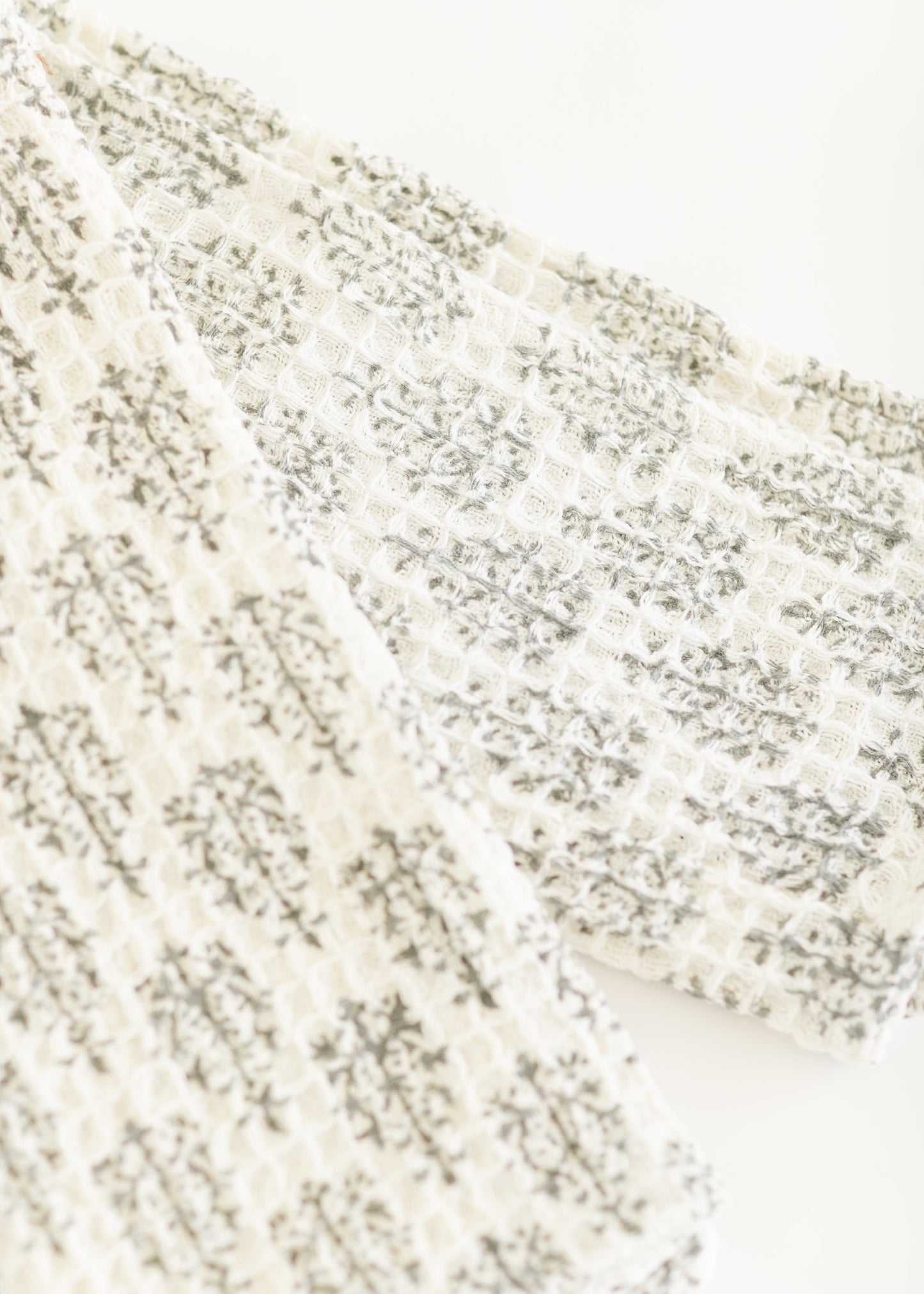 Blomma Block Print Dishtowel - FINAL SALE