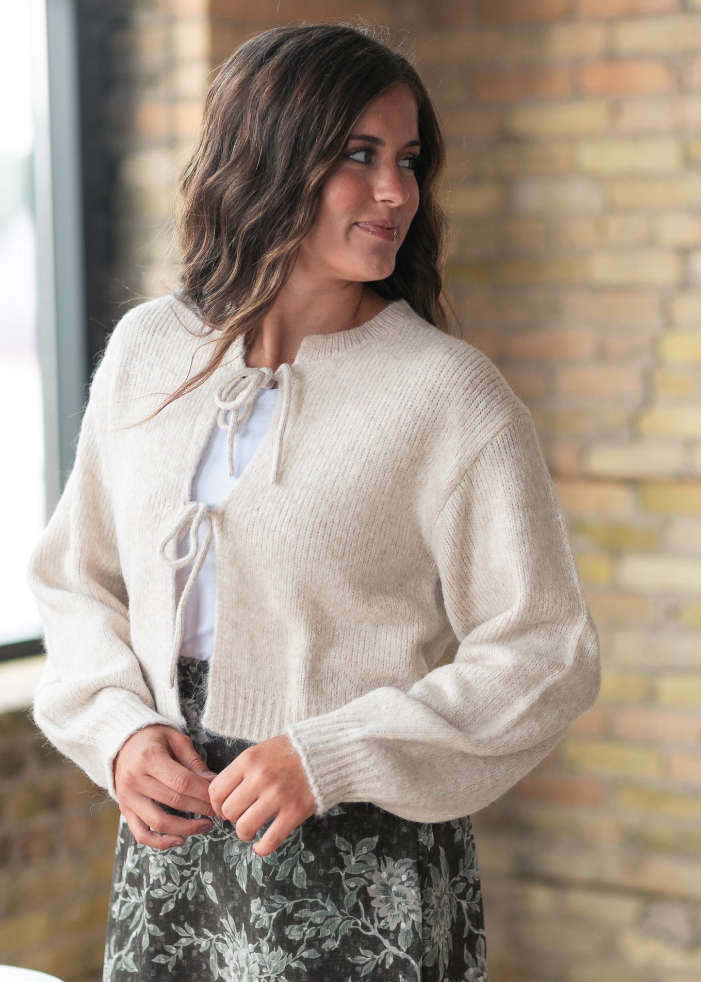 Bow Front Sweater - FINAL SALE