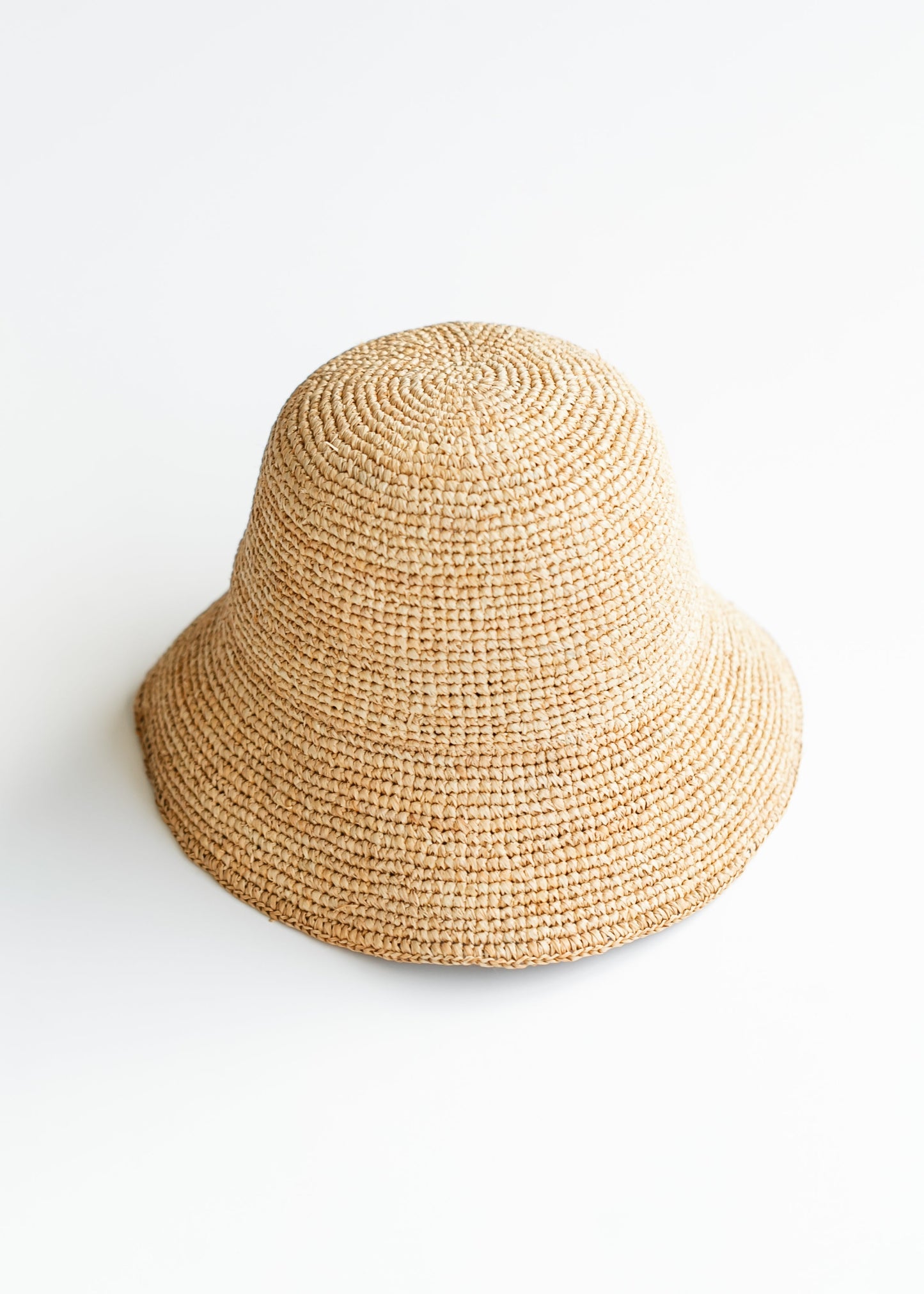 Braided Raffia Straw Bucket Hat - FINAL SALE