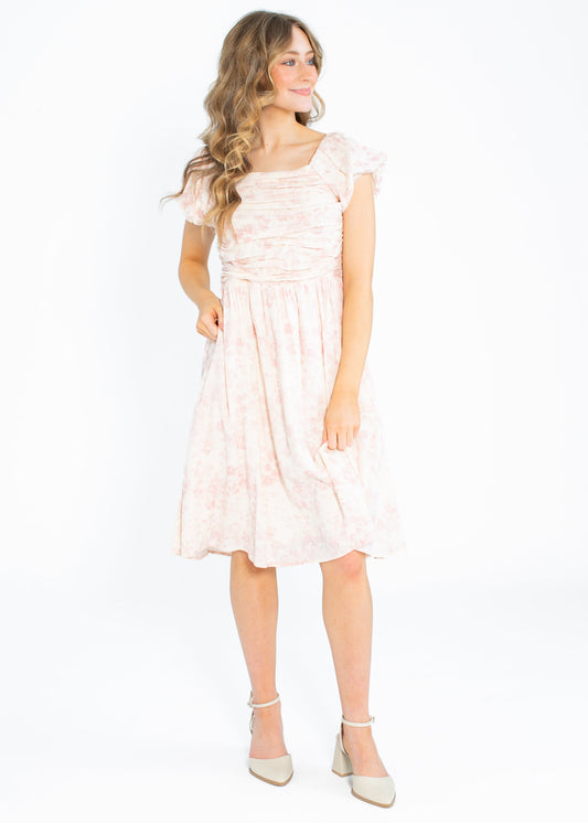 Brienna Cap Sleeve Dress - FINAL SALE
