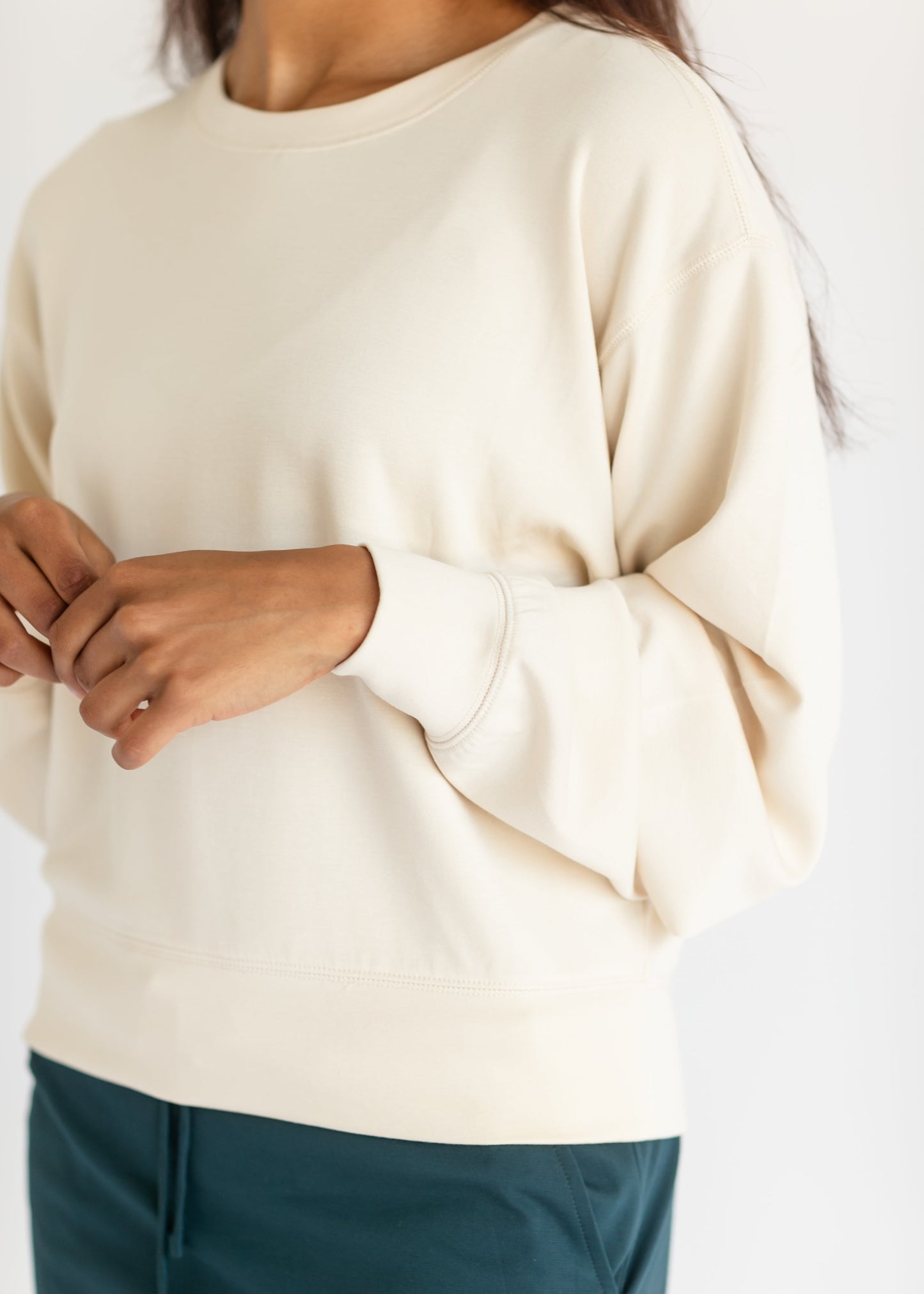 Calla Soft Knit Crewneck Sweatshirt - FINAL SALE