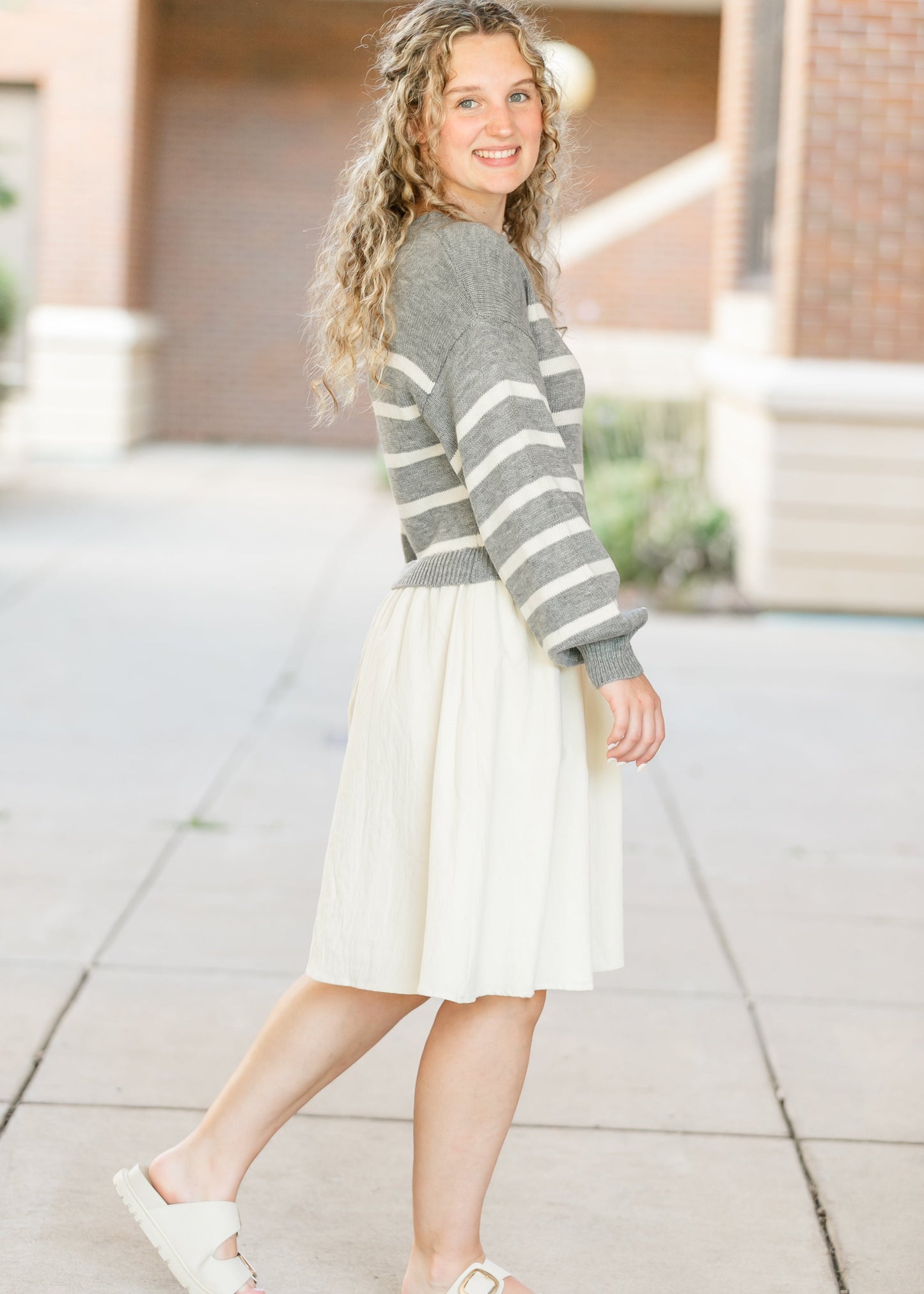 Cameron Sweater Top Dress - FINAL SALE