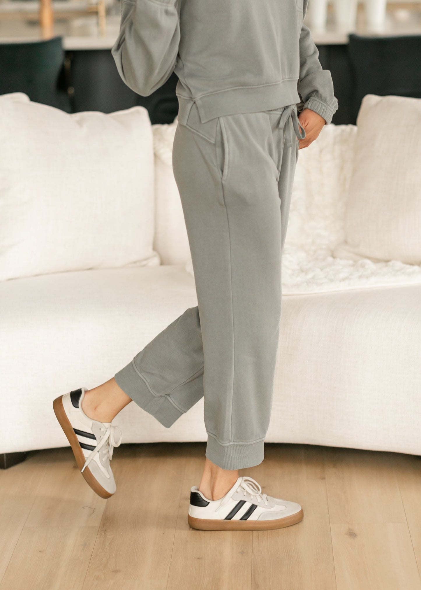 Canton Cropped Drawstring Pants - FINAL SALE