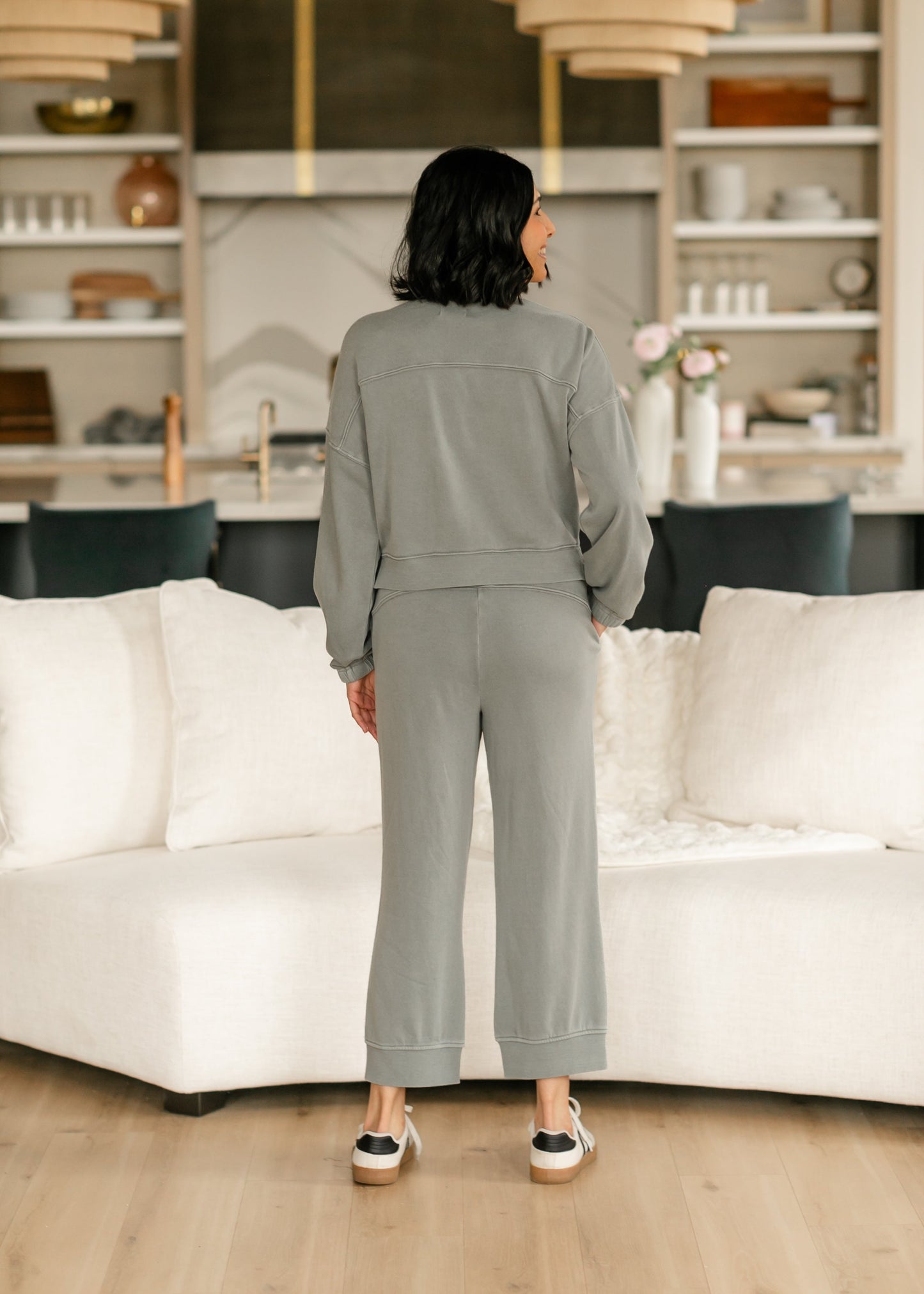 Canton Cropped Drawstring Pants - FINAL SALE