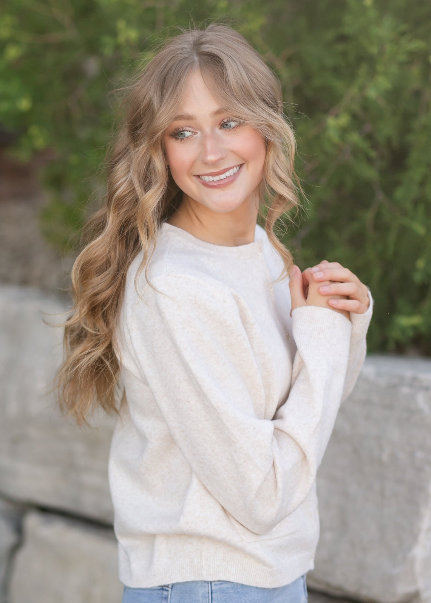Lyra Cardigan with Front Pocket