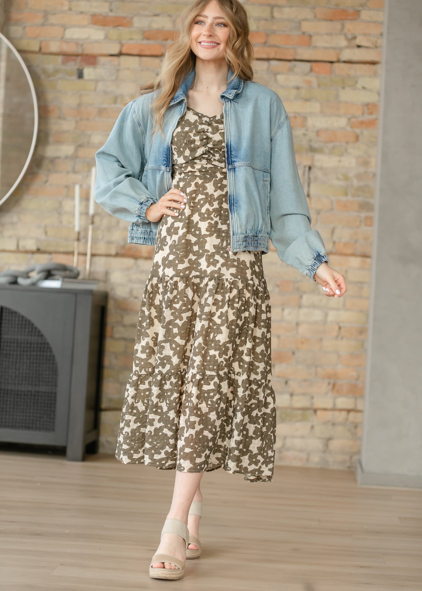 Carrie Sleeveless Tiered Maxi Dress