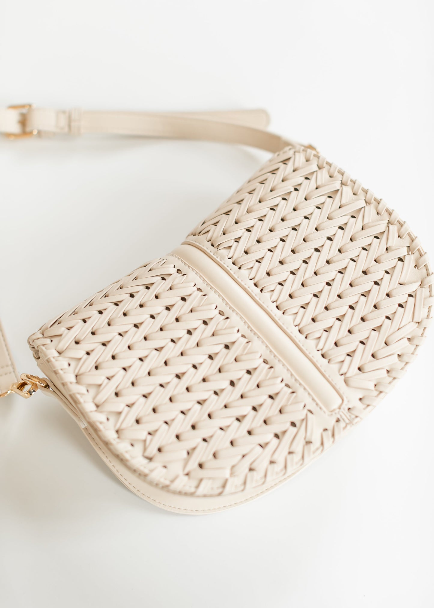 Cecillia Woven Crossbody Bag