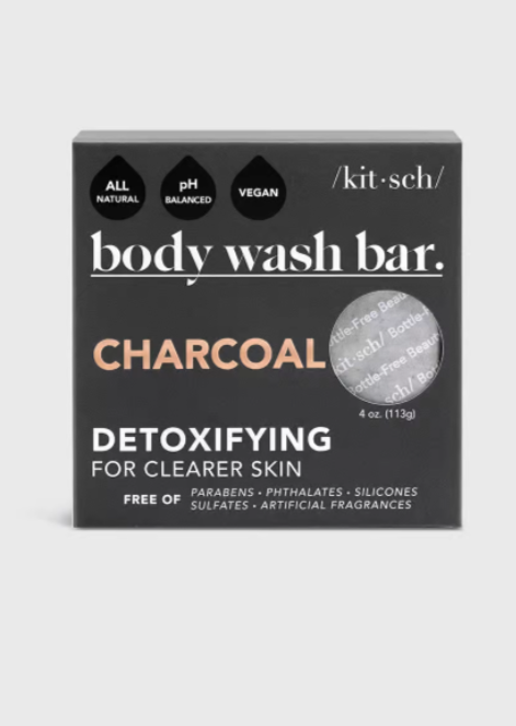 Kitsch™ Charcoal Detoxifying Body Wash Bar