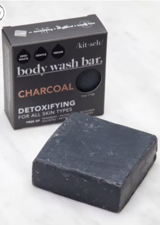 Kitsch™ Charcoal Detoxifying Body Wash Bar