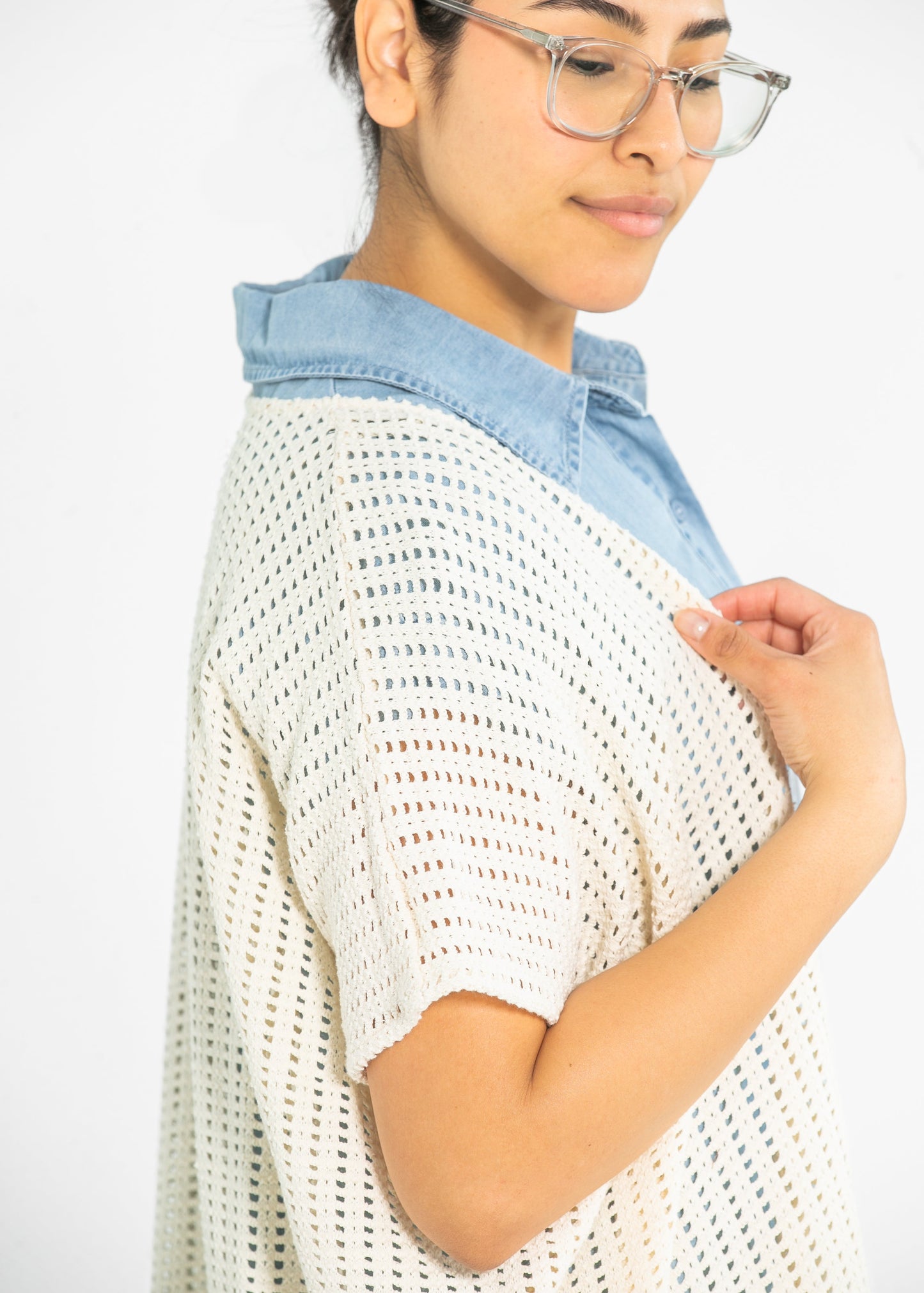 Cheese Board Short Sleeve Long Kimono - FINAL SALE