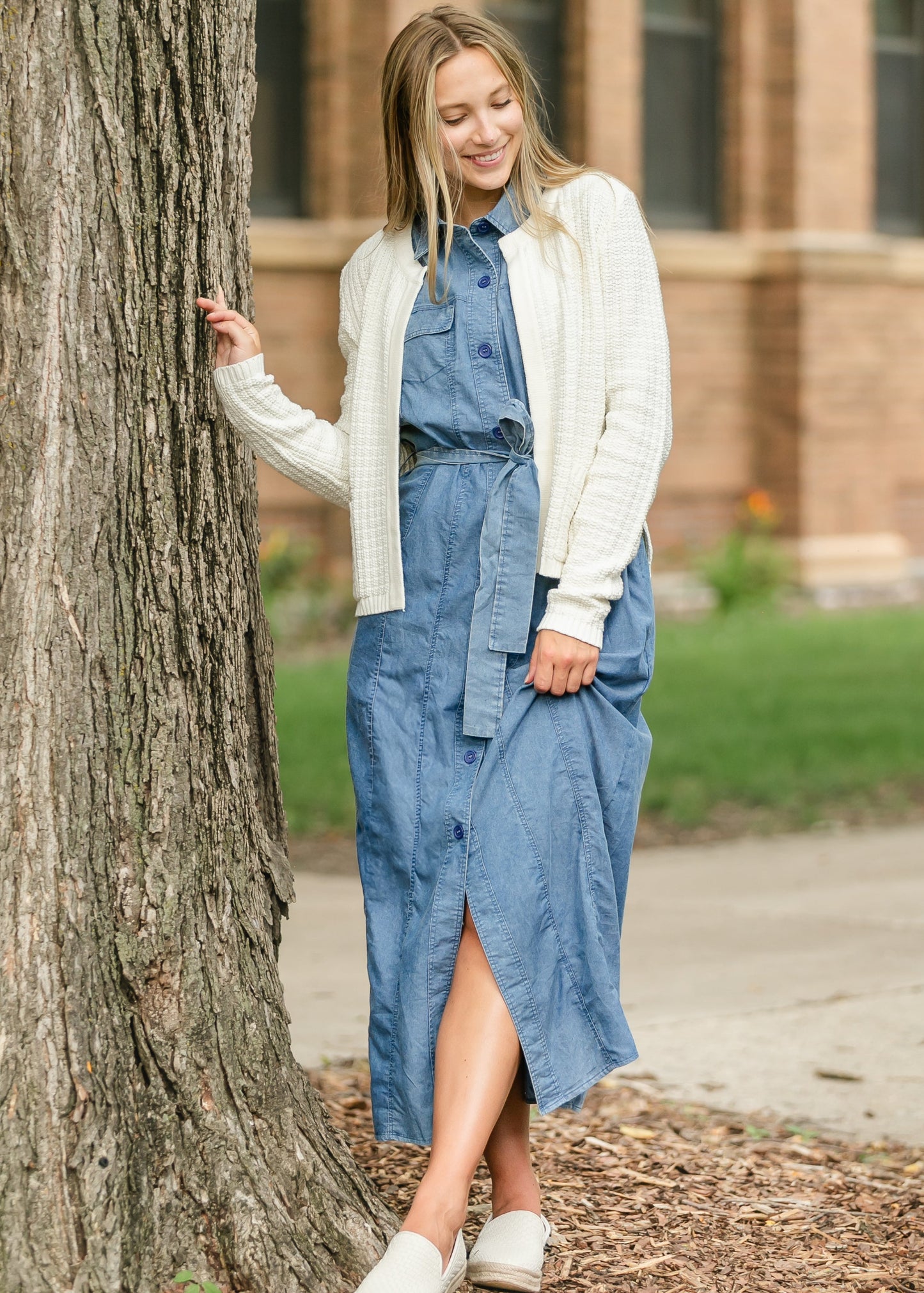 Chunky Knit Open Front Cardigan - FINAL SALE