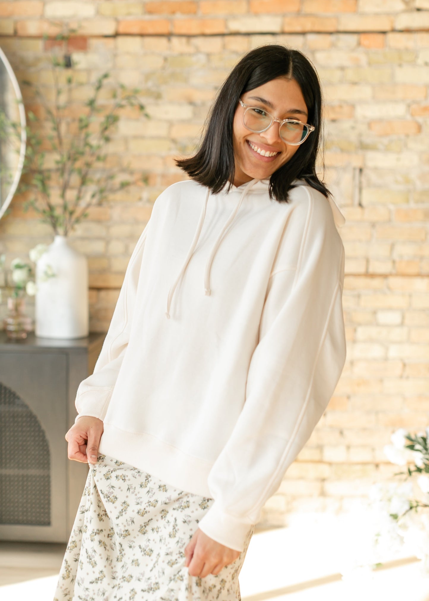 Classic Relaxed Hoodie Sweatshirt - FINAL SALE