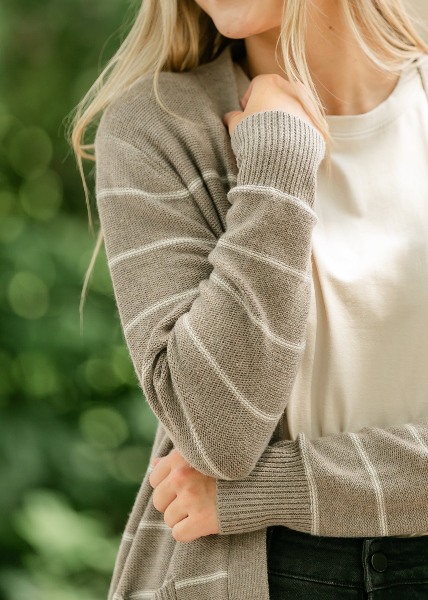 Classic Striped Cardigan - FINAL SALE