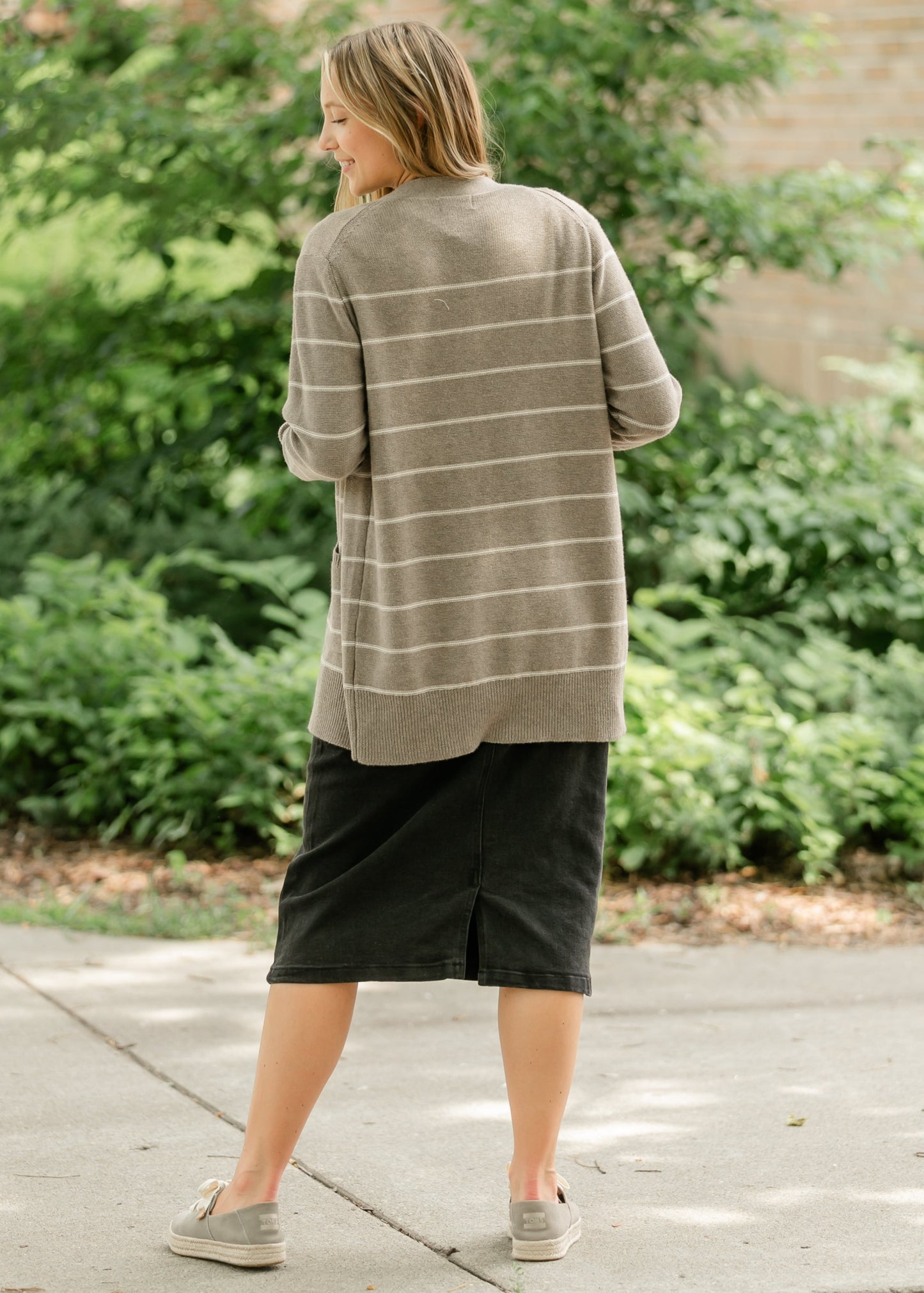 Classic Striped Cardigan - FINAL SALE