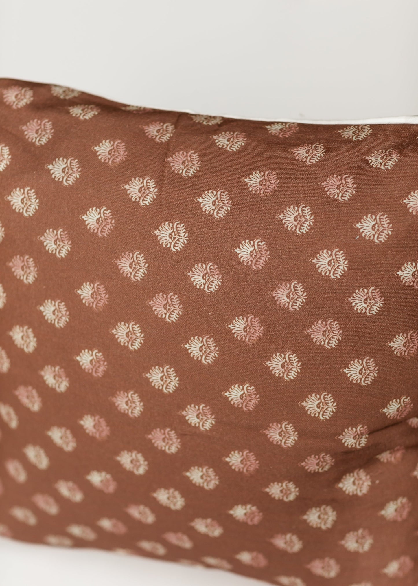 Clay Vintage Print Throw Pillow Case - FINAL SALE