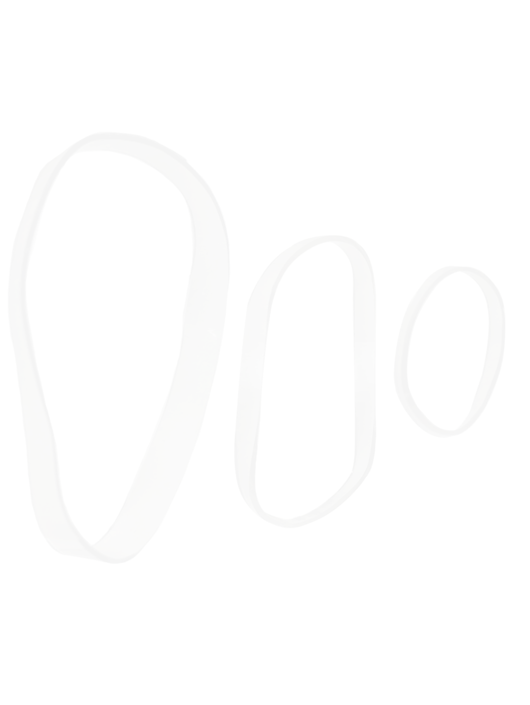 OLD LISTING - Clear No Snag Elastic