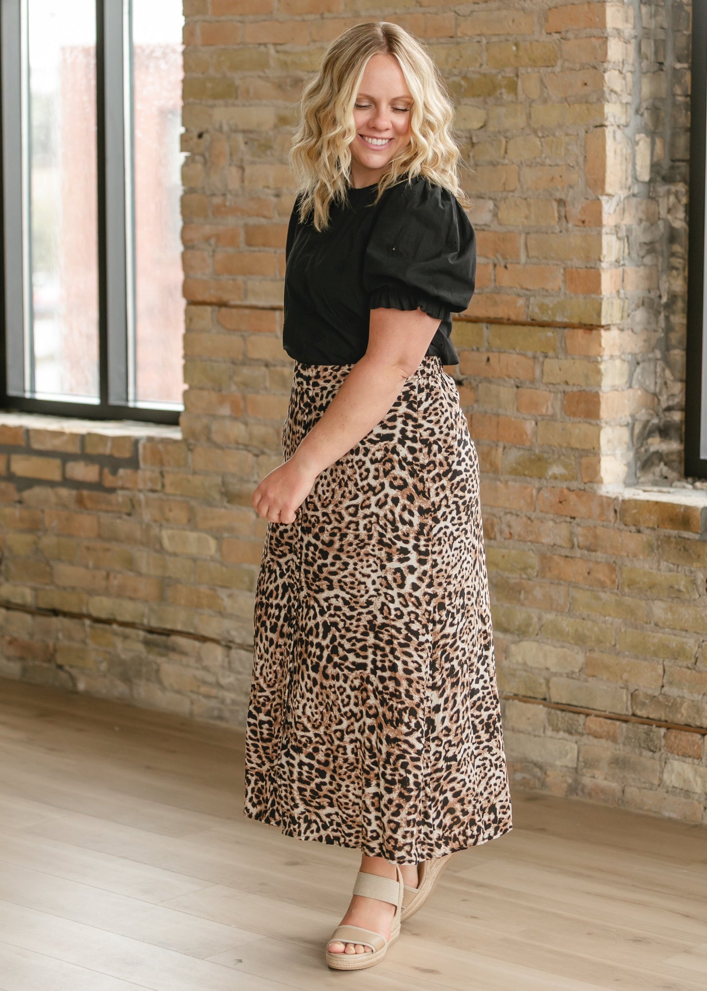 Coco Animal Print Maxi Skirt - FINAL SALE