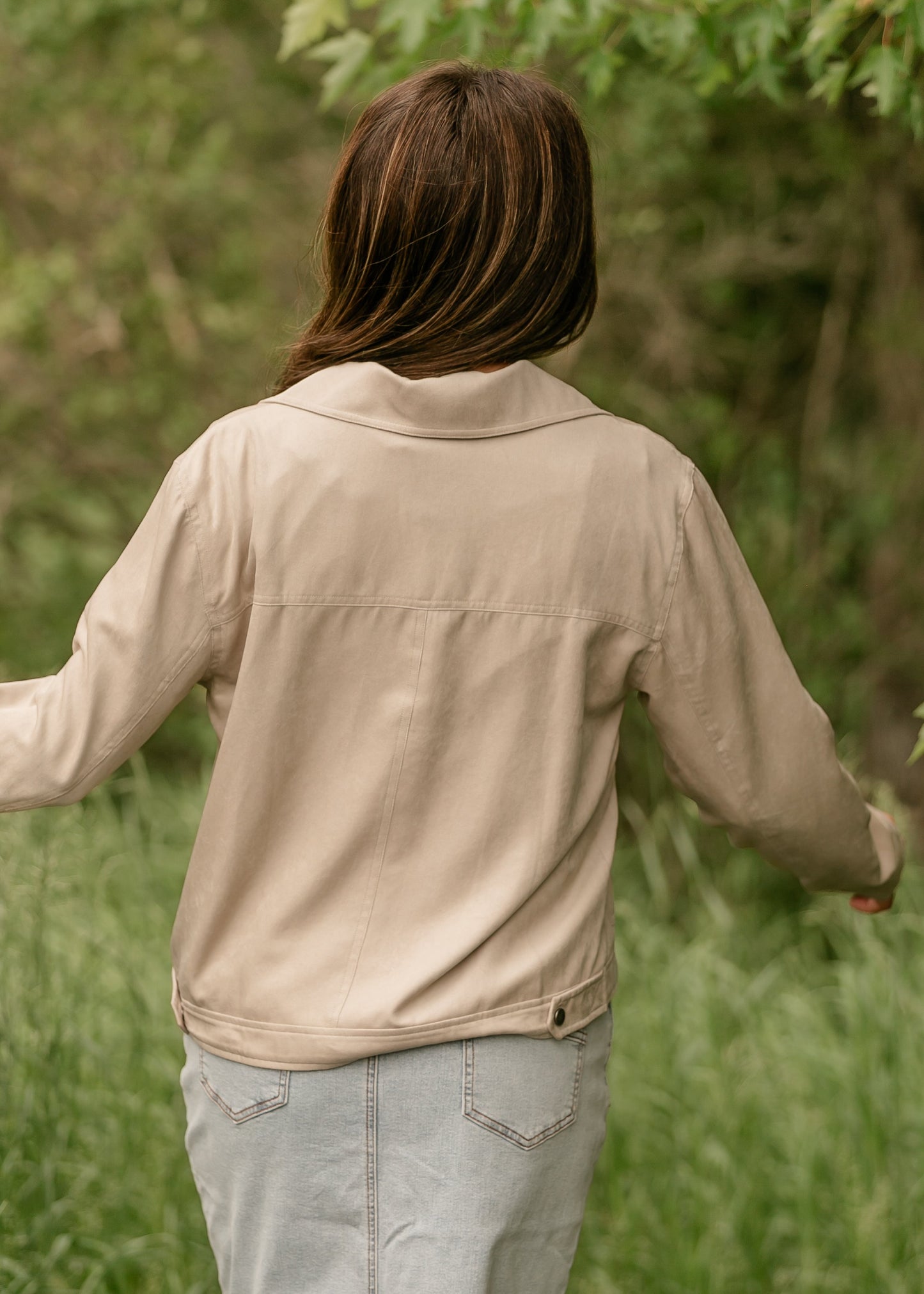 Collared Zip-Up Jacket - FINAL SALE