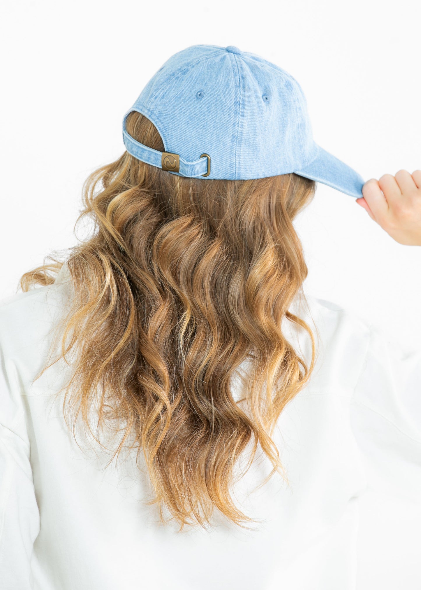 Cotton Denim Baseball Cap - FINAL SALE