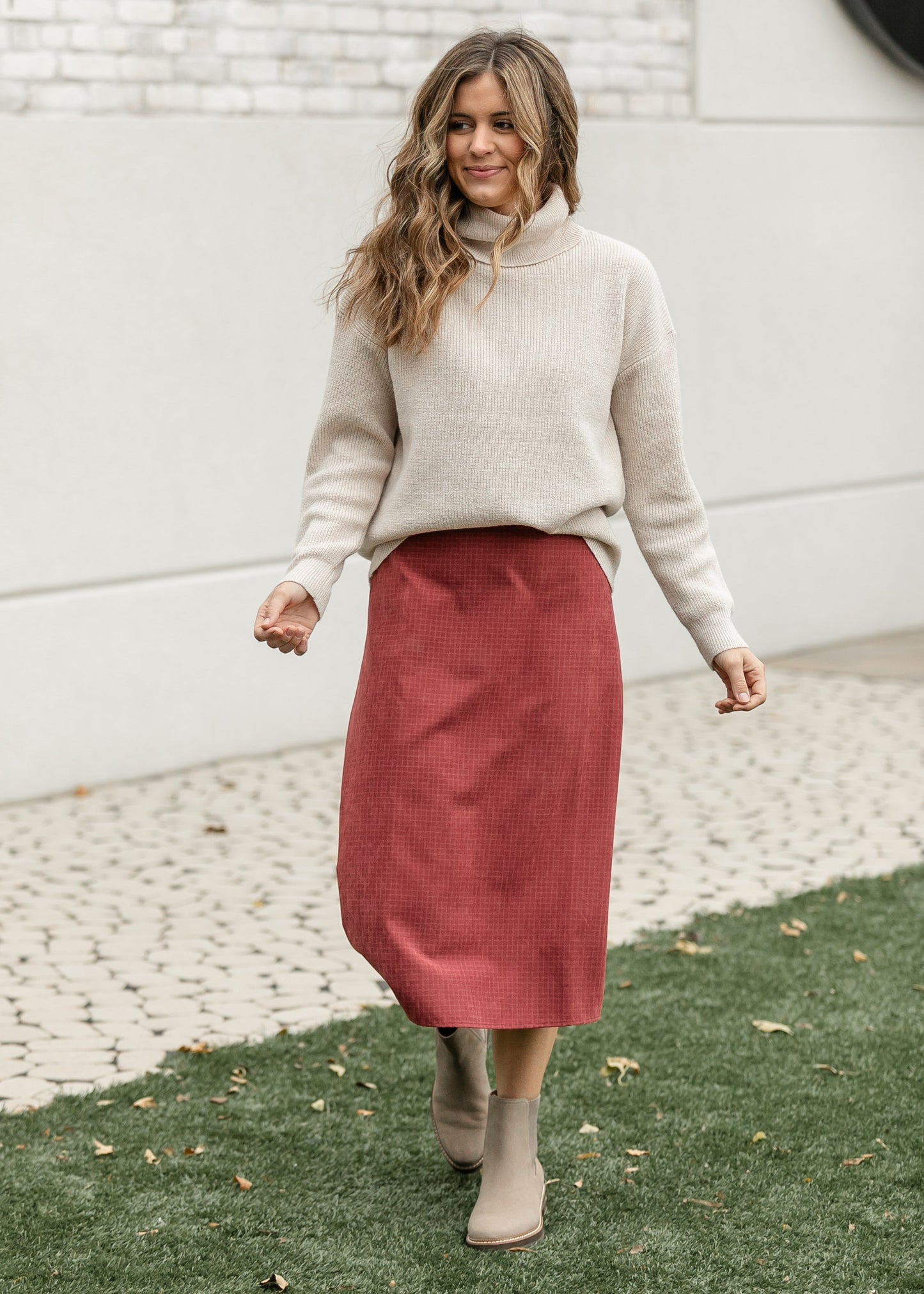 Cowl Neck Cozy Sweater Top