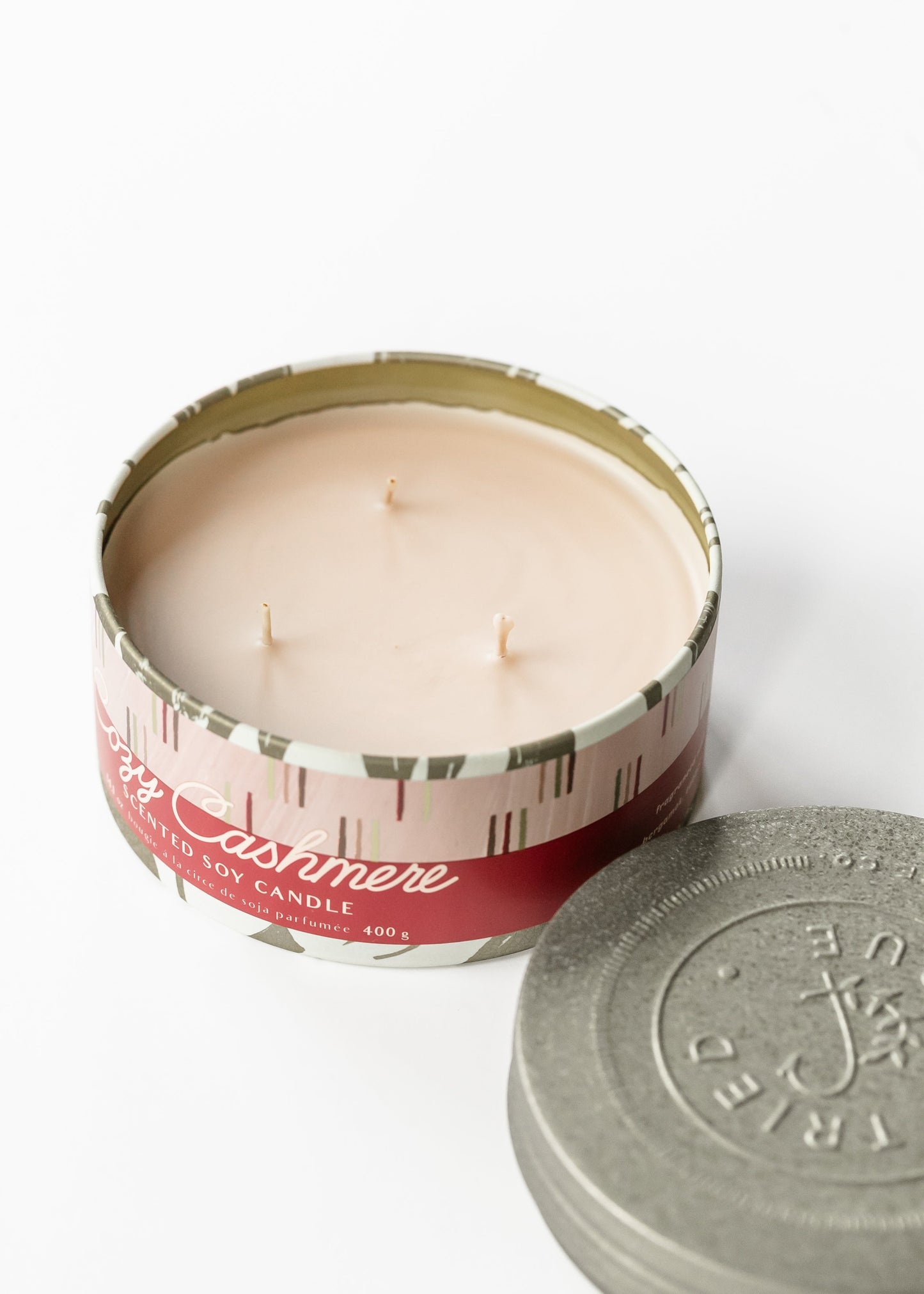 Cozy Cashmere Large Tin Candle - FINAL SALE