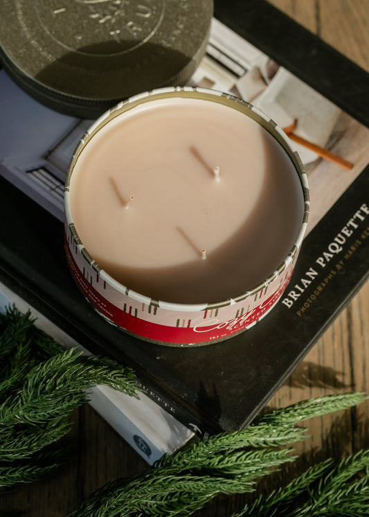 Cozy Cashmere Large Tin Candle - FINAL SALE