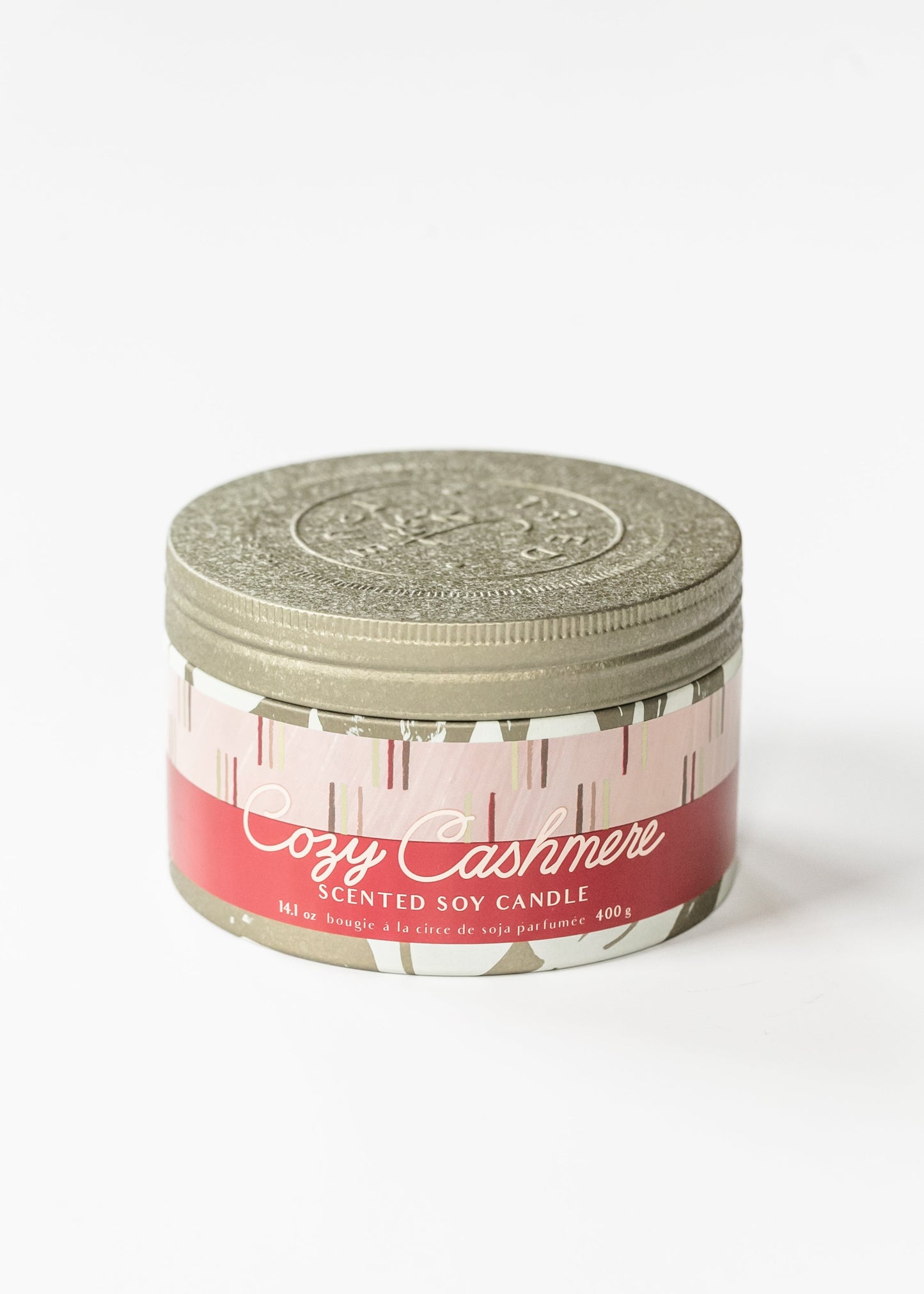 Cozy Cashmere Large Tin Candle - FINAL SALE