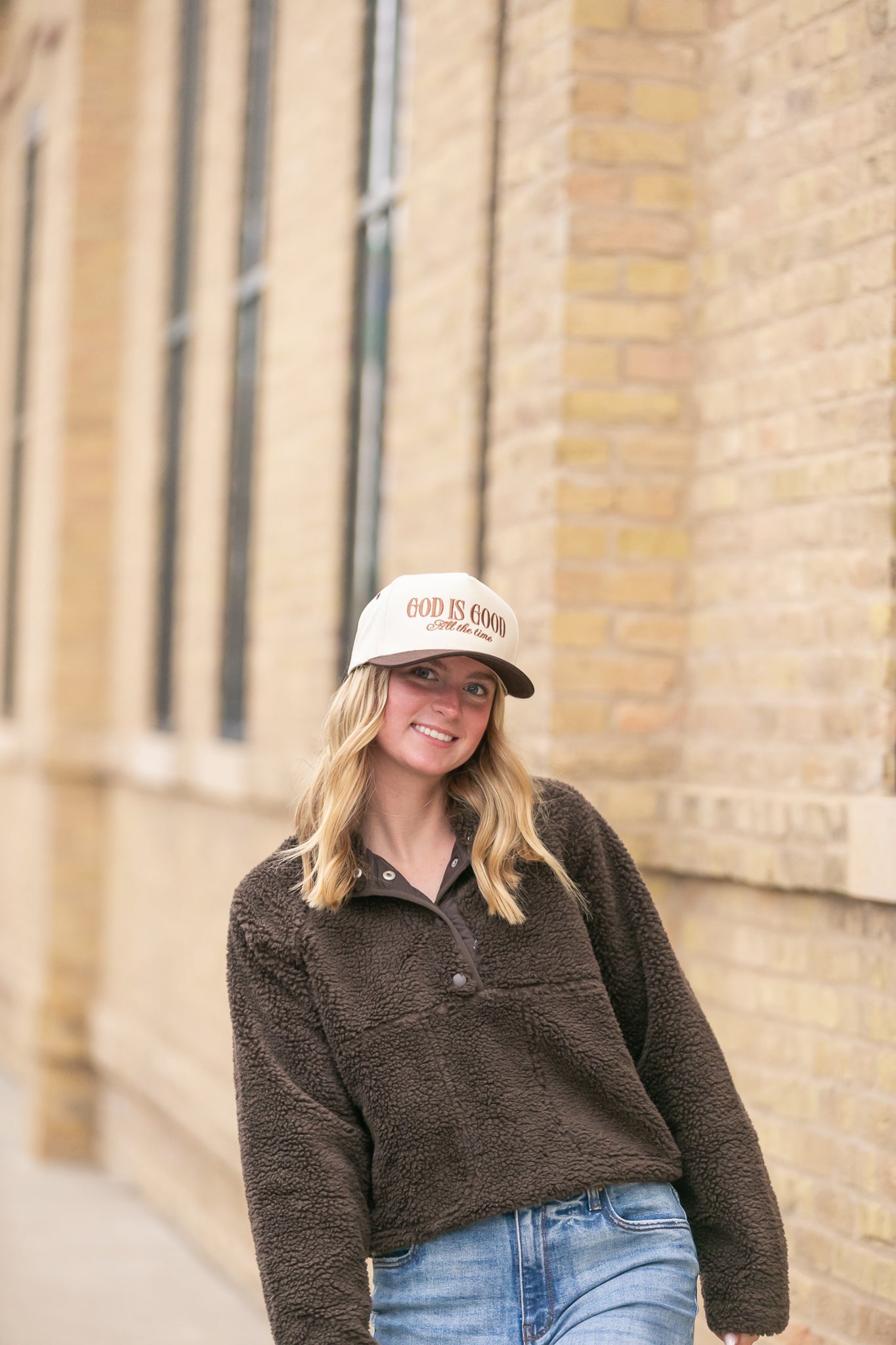 Cozy Sherpa Half Snap Sweatshirt - FINAL SALE