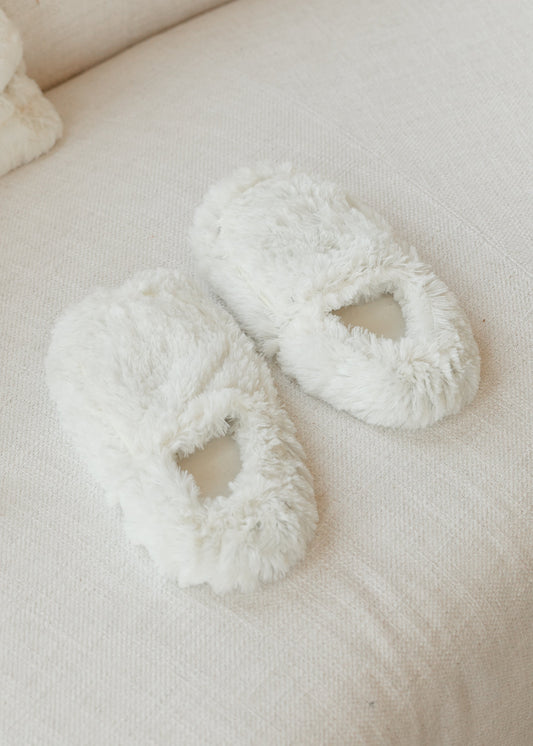 Warmies® Cream Slippers