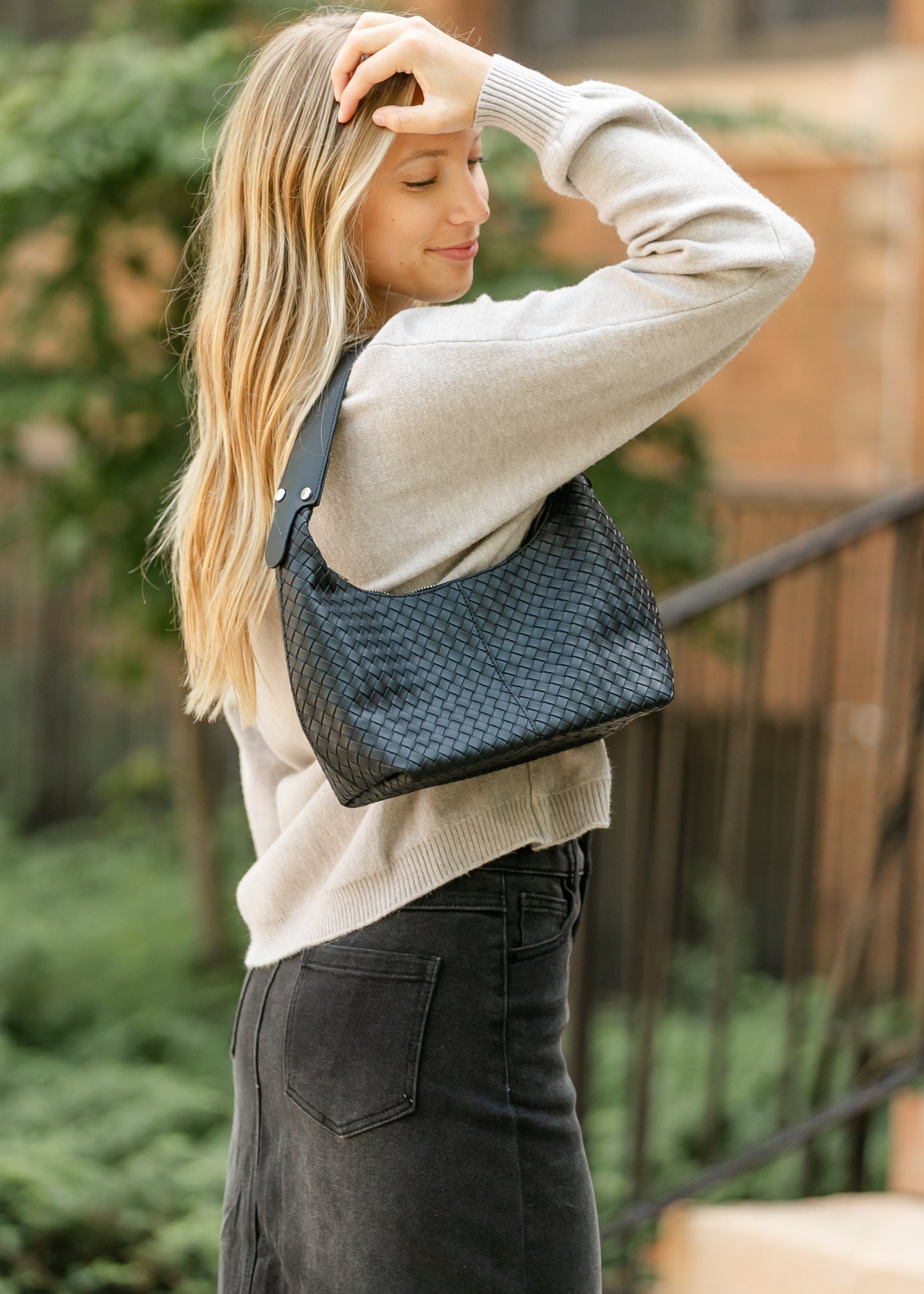 Crossed Paths Hobo Bag