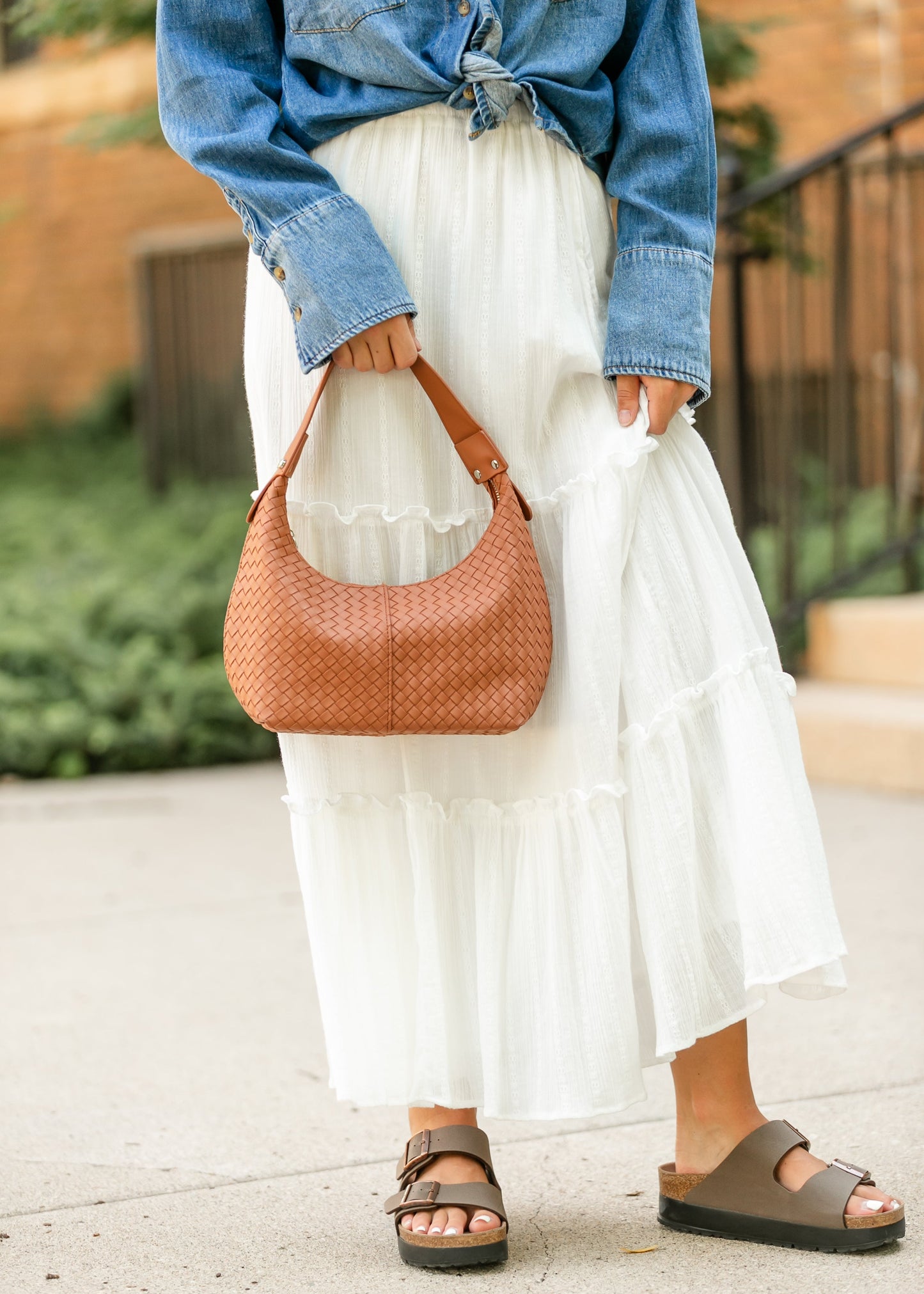 Crossed Paths Hobo Bag