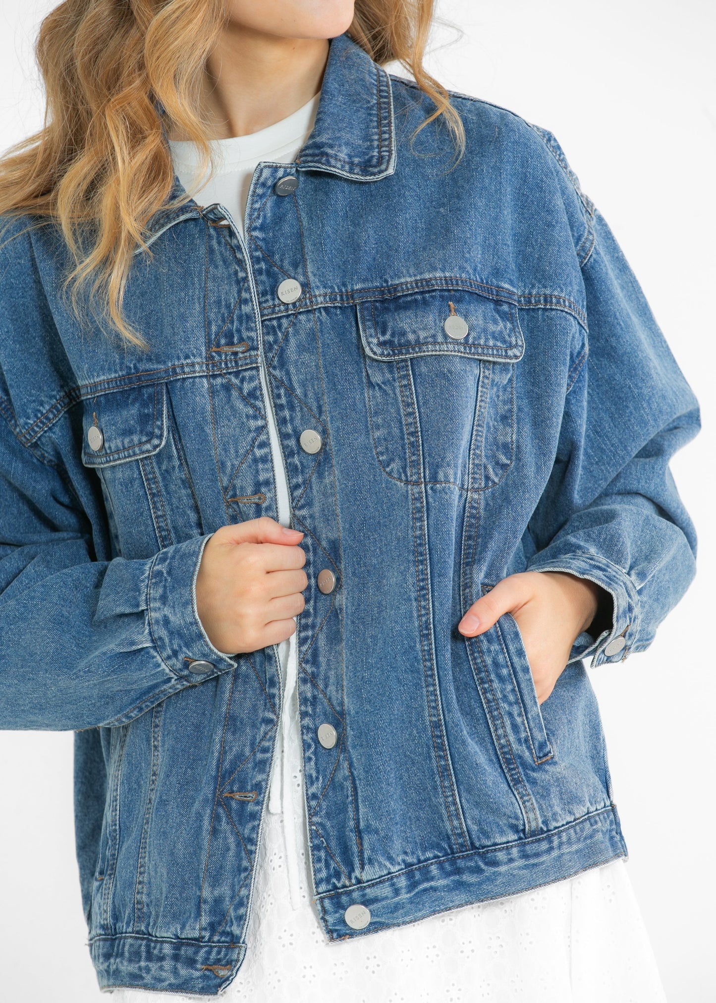 Dark Wash Denim Jacket - FINAL SALE