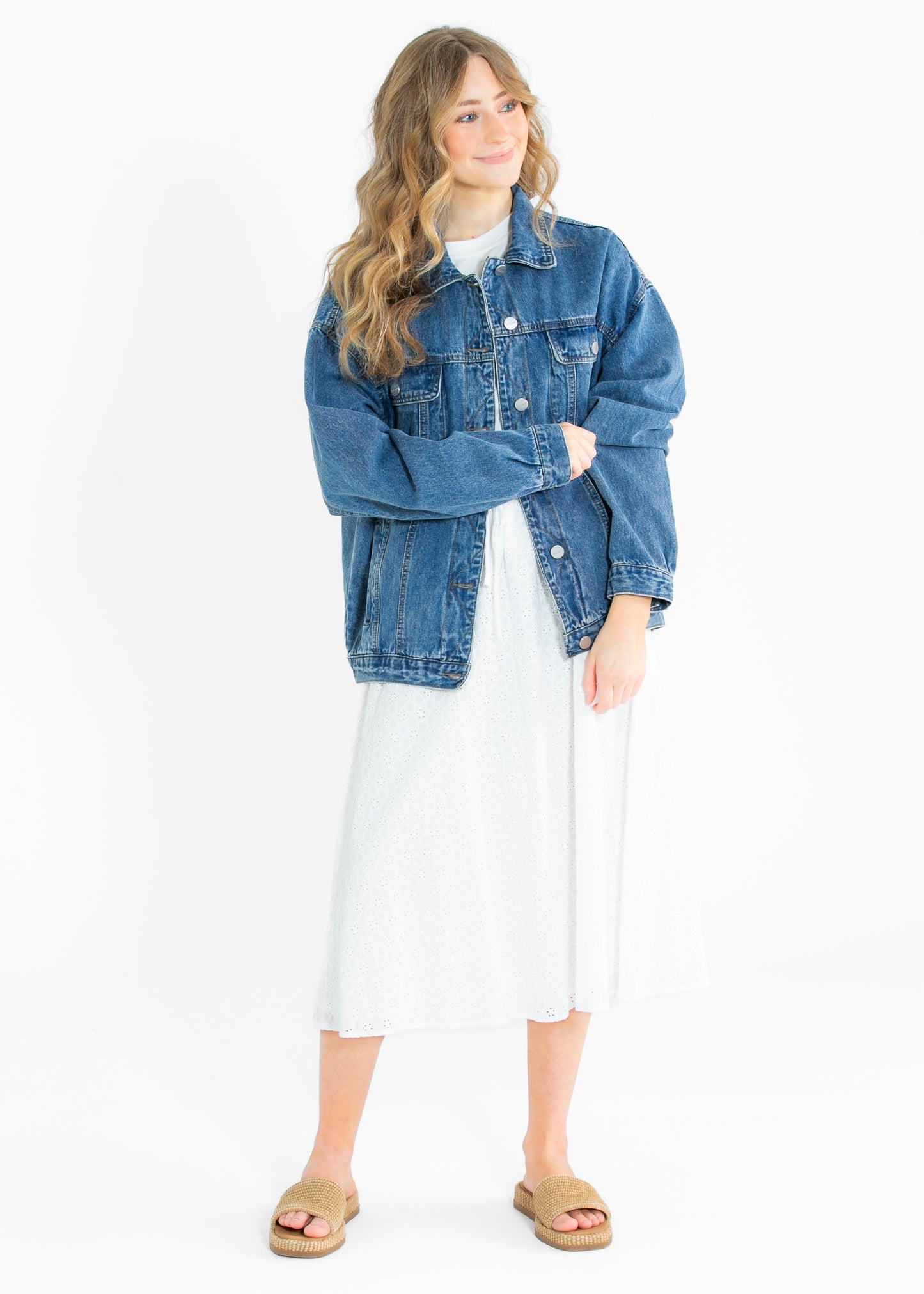 Dark Wash Denim Jacket - FINAL SALE